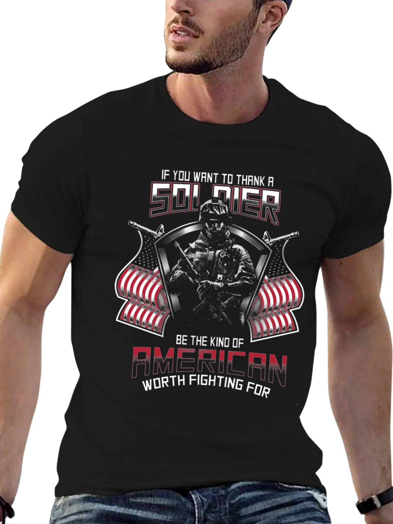 Thank a Soldier American T-Shirt