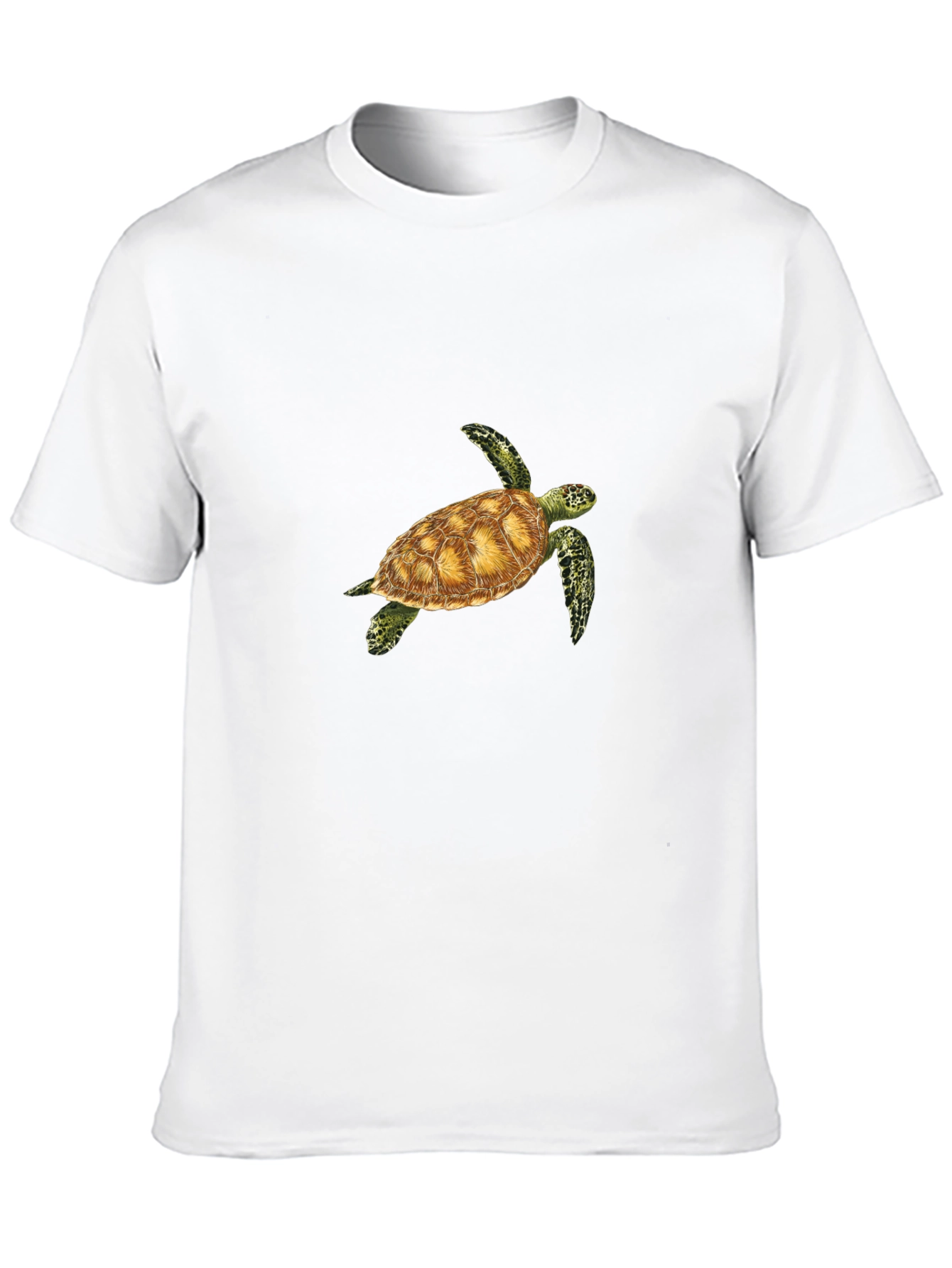 Sea Turtle Graphic Tee - Black