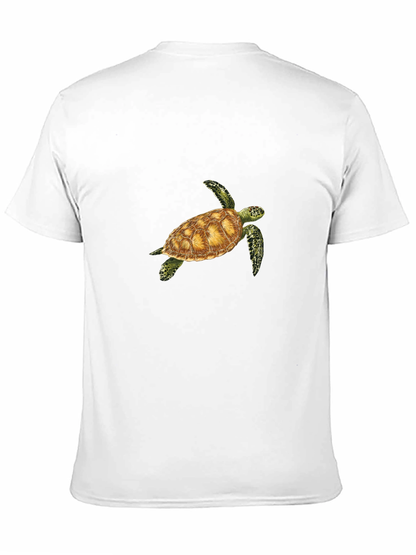 Sea Turtle Graphic Tee - Black