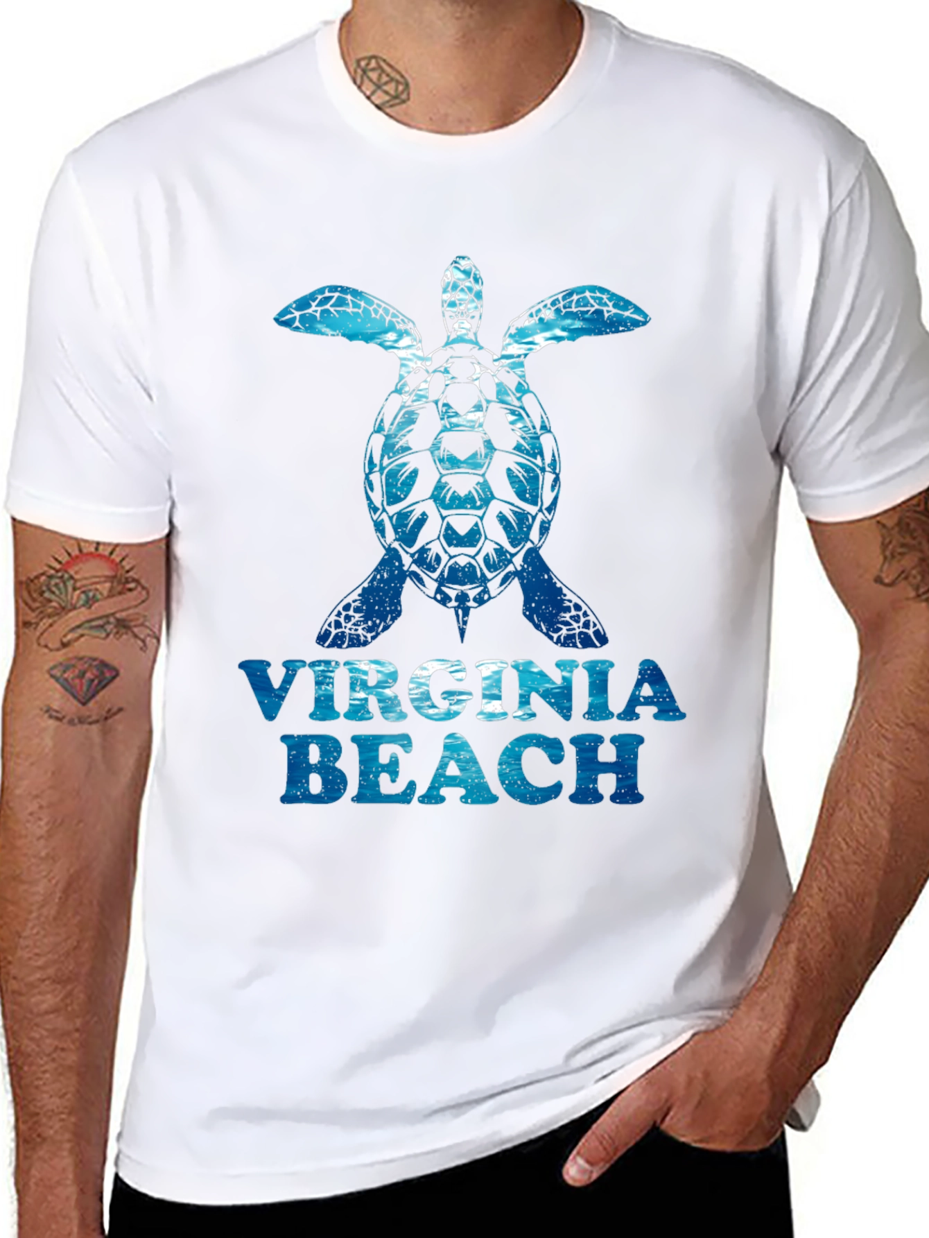 Virginia Beach Turtle Graphic Tee