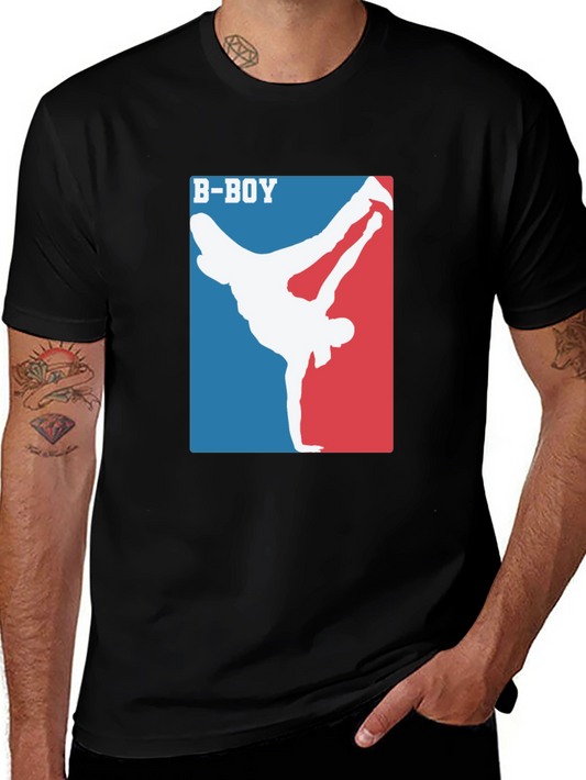 B-Boy Breakdance T-Shirt - Classic Hip Hop Style