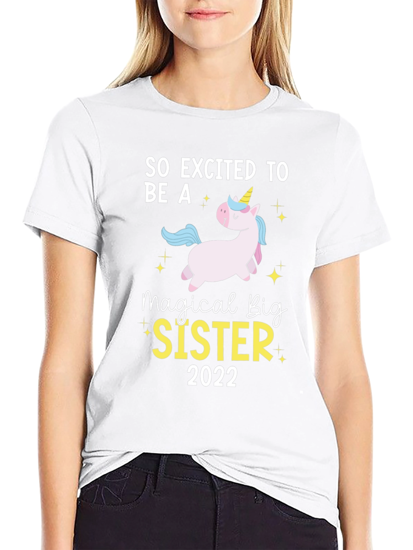 Magical Big Sister 2022 Unicorn T-Shirt