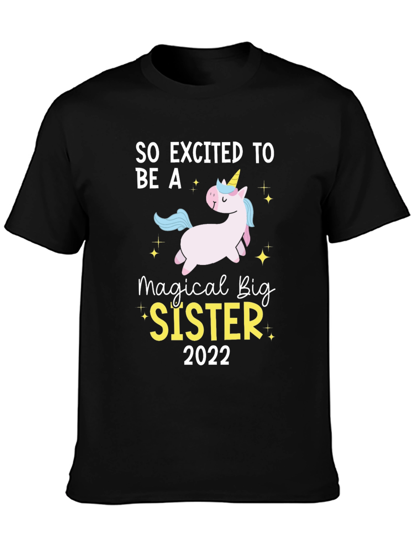 Magical Big Sister 2022 Unicorn T-Shirt