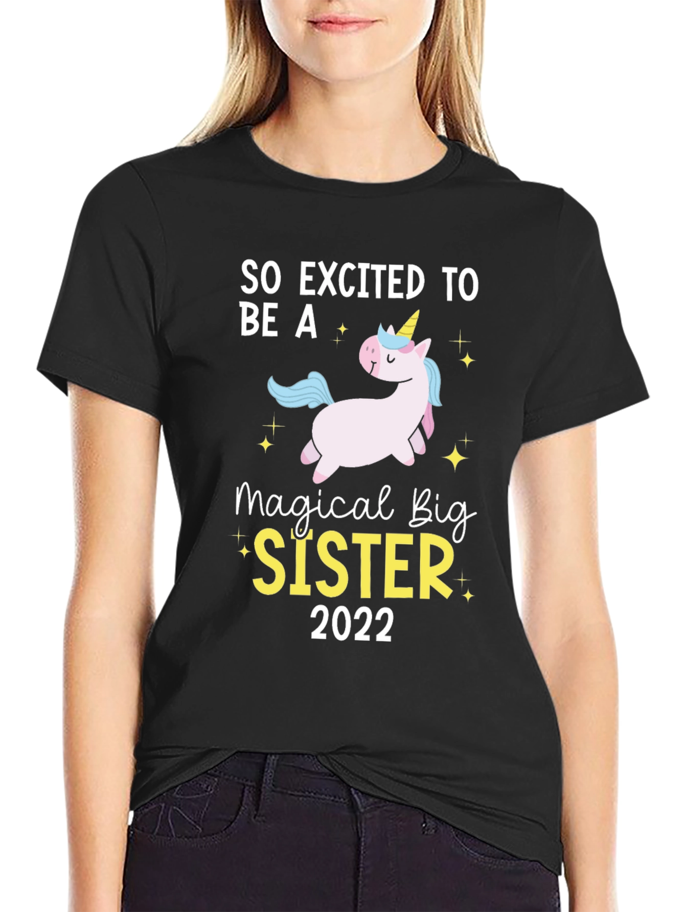 Magical Big Sister 2022 Unicorn T-Shirt