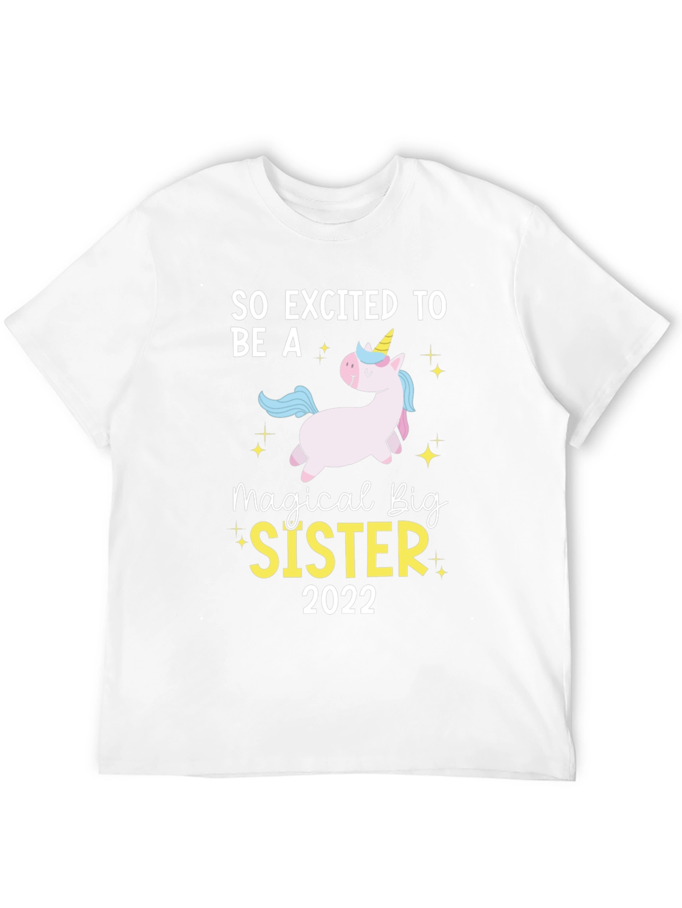 Magical Big Sister 2022 Unicorn T-Shirt