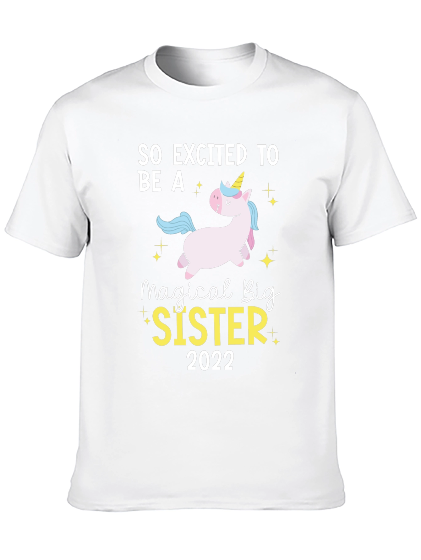 Magical Big Sister 2022 Unicorn T-Shirt