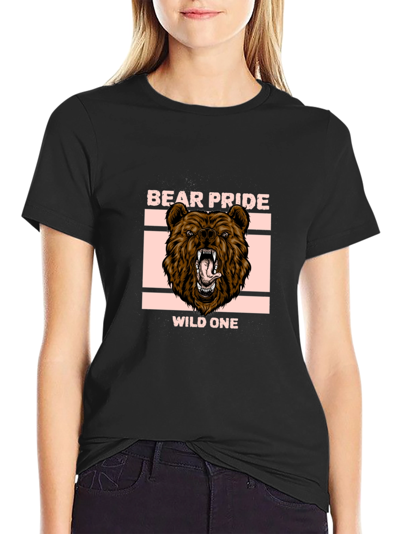 Bear Pride Wild One Graphic T-Shirt