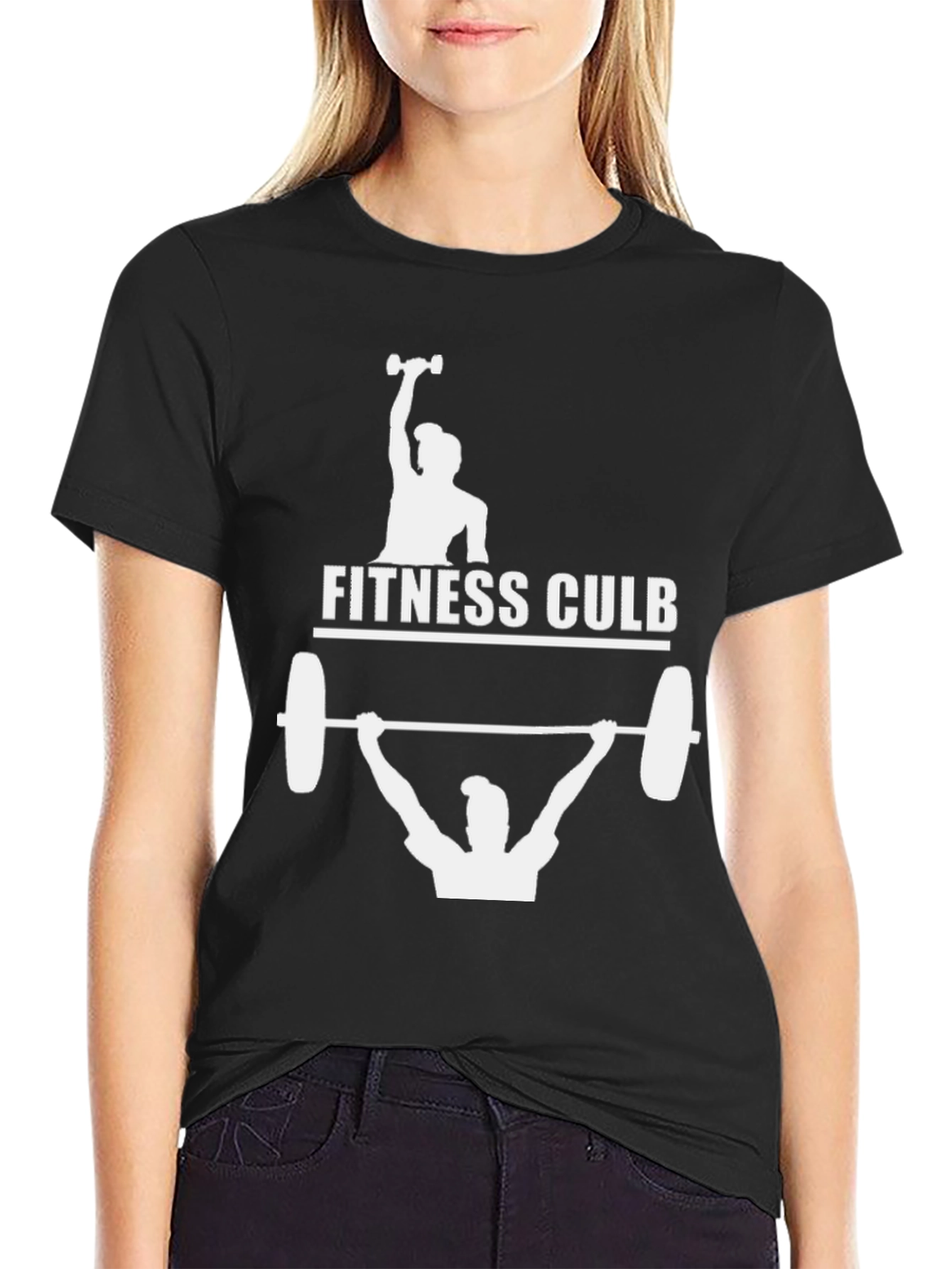 Fitness Club Graphic T-Shirt - Workout Apparel