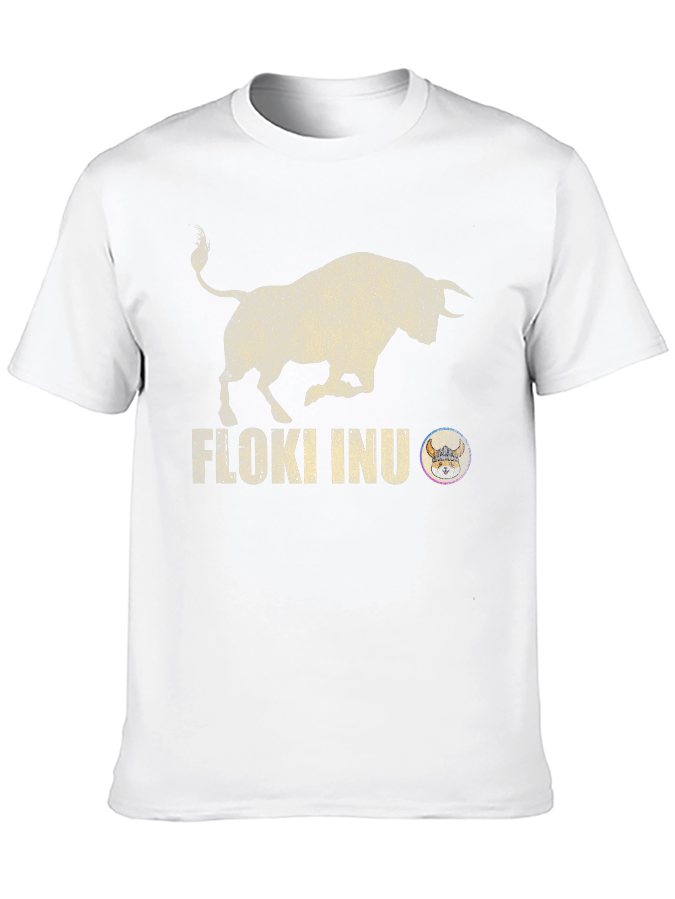 Floki Inu Bull T-Shirt - Crypto Meme Tee