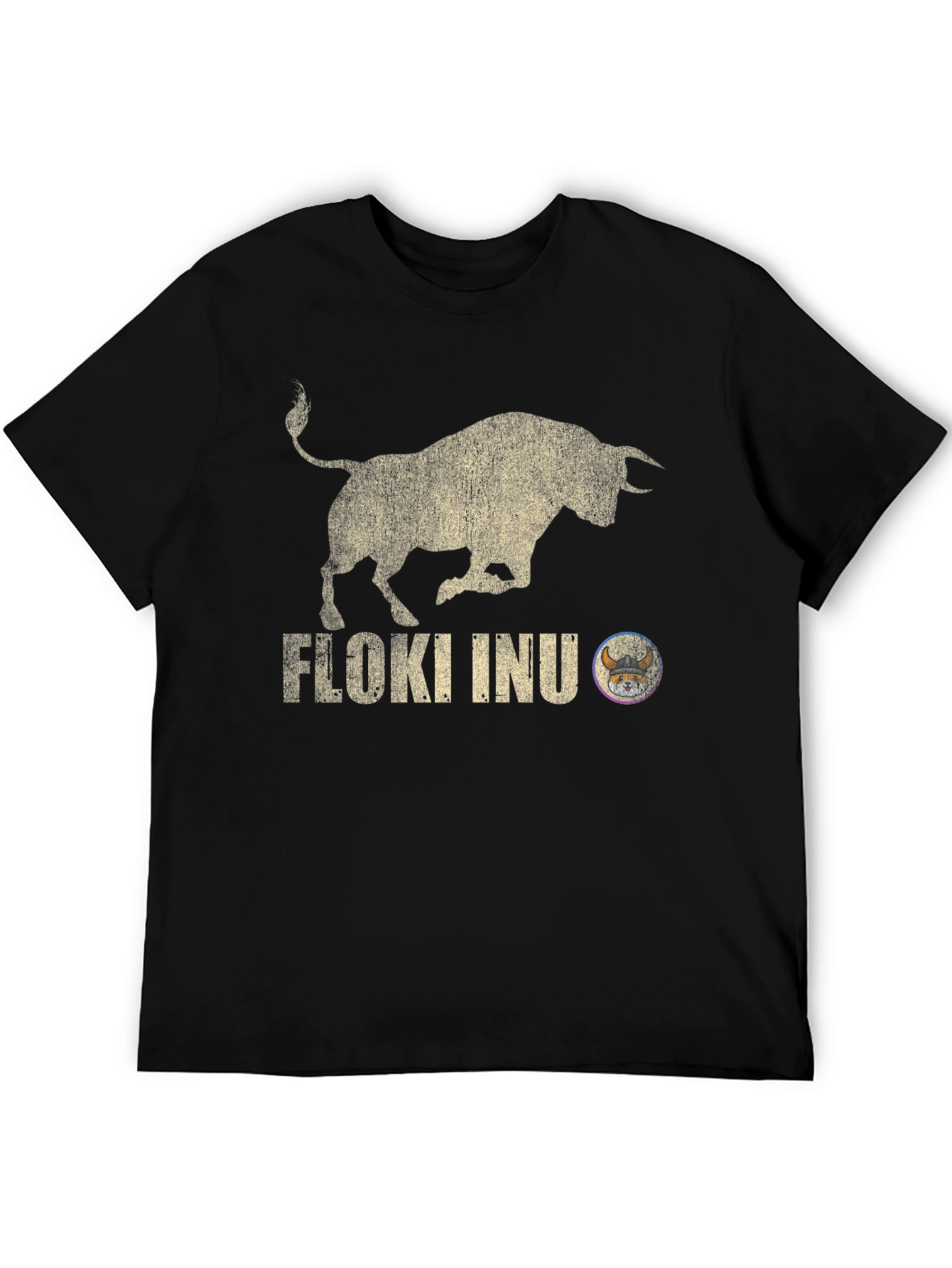 Floki Inu Bull T-Shirt - Crypto Meme Tee