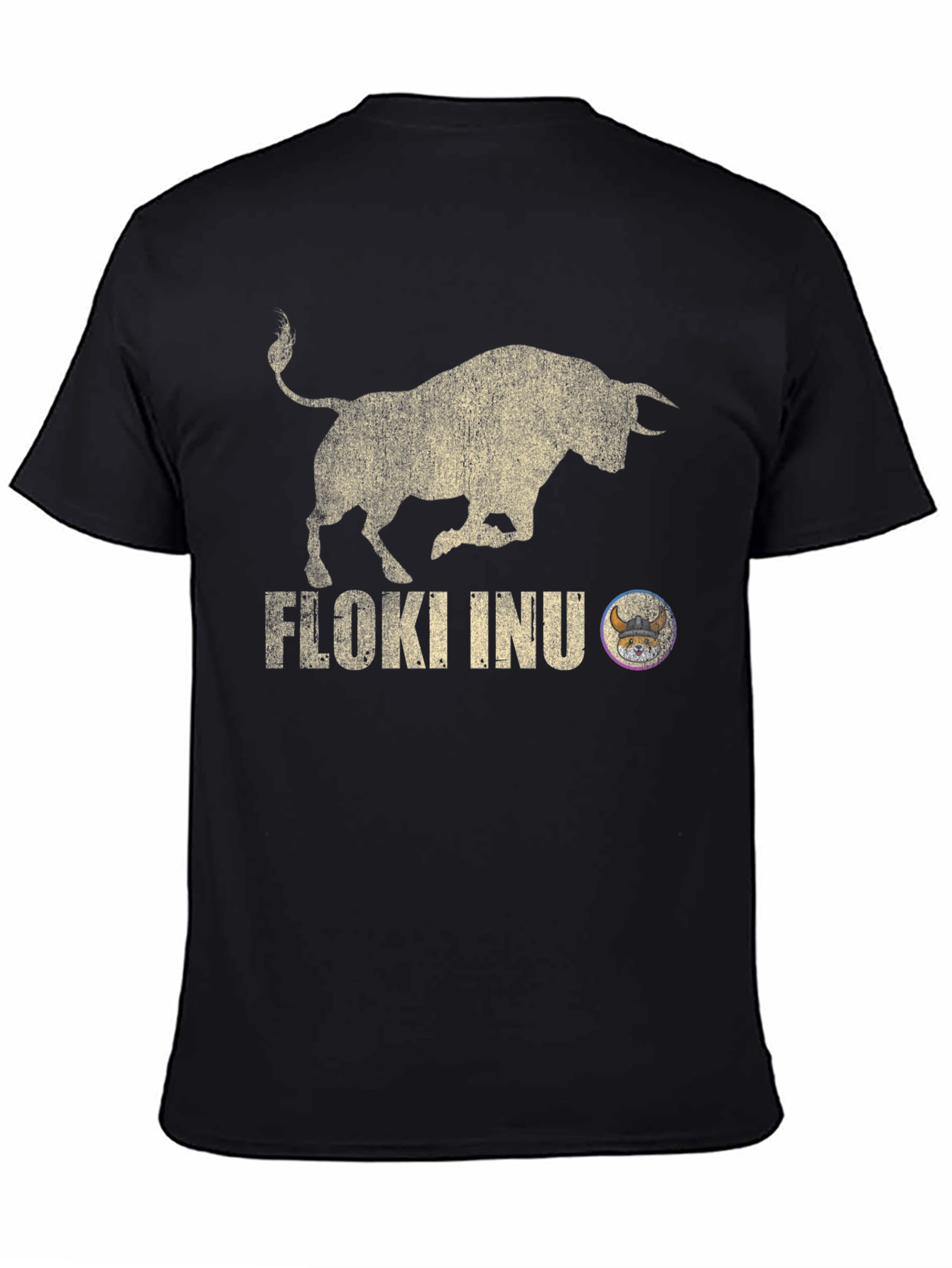 Floki Inu Bull T-Shirt - Crypto Meme Tee
