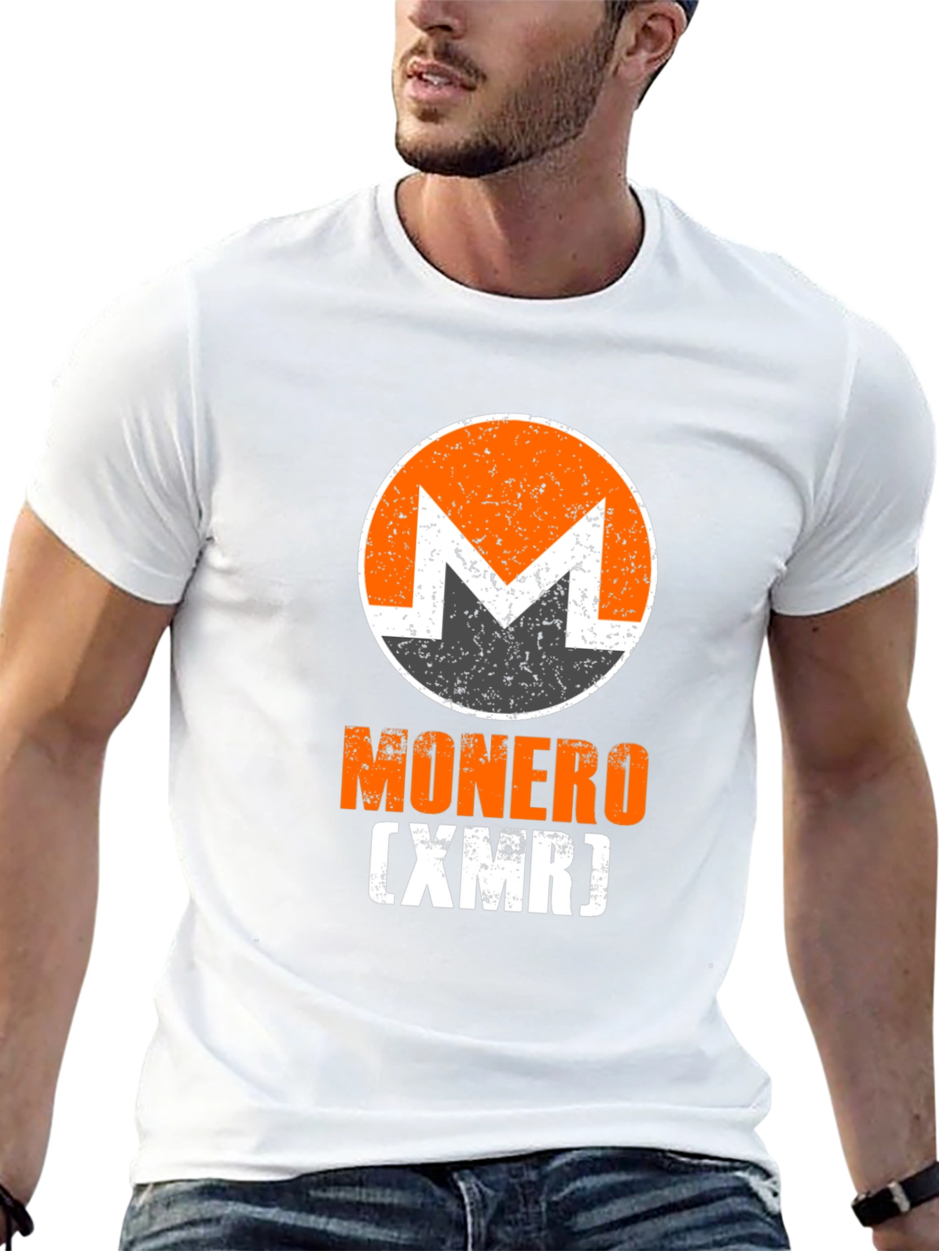 Monero Cryptocurrency Black T-Shirt