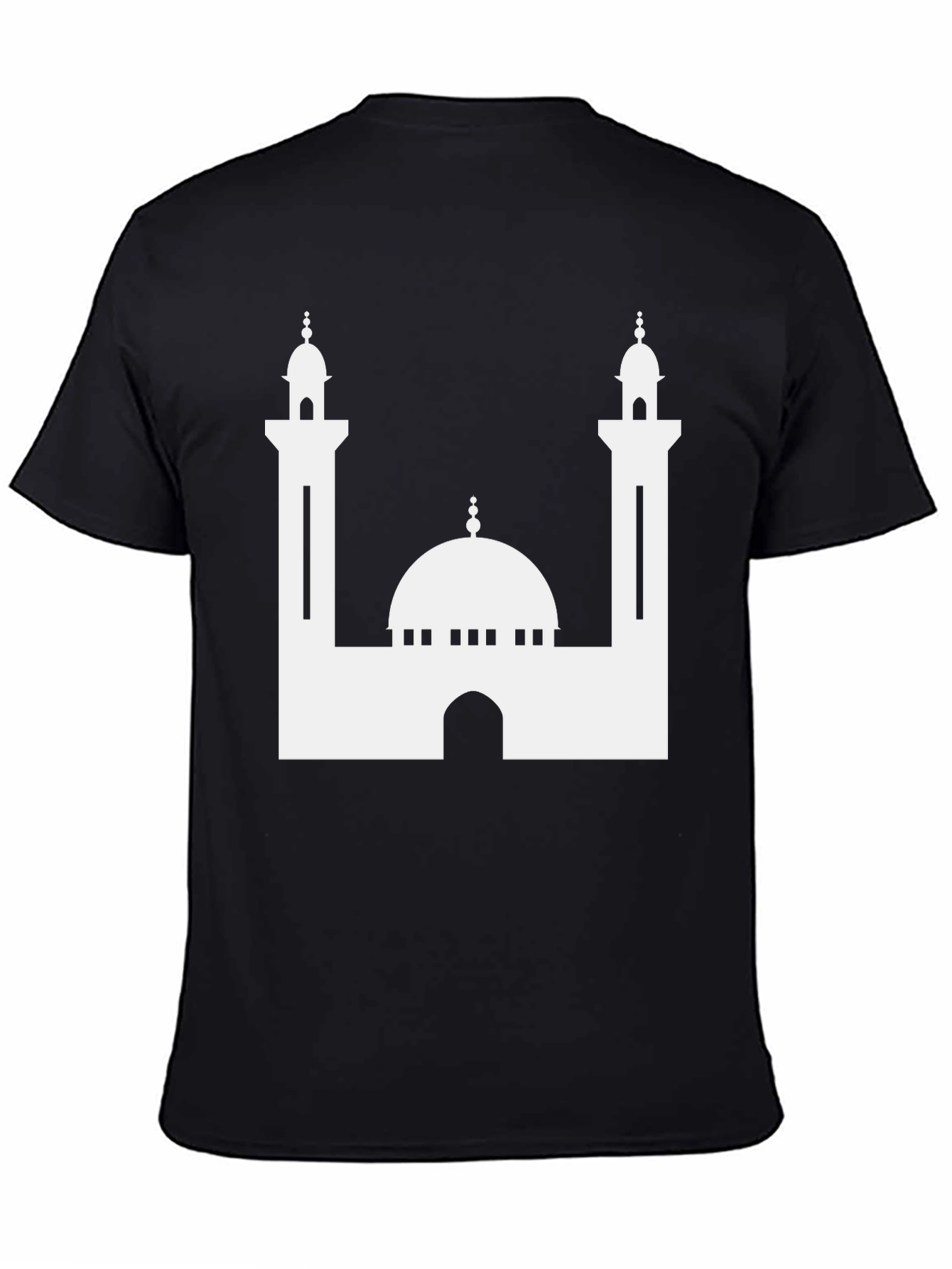Mosque Graphic Black T-Shirt