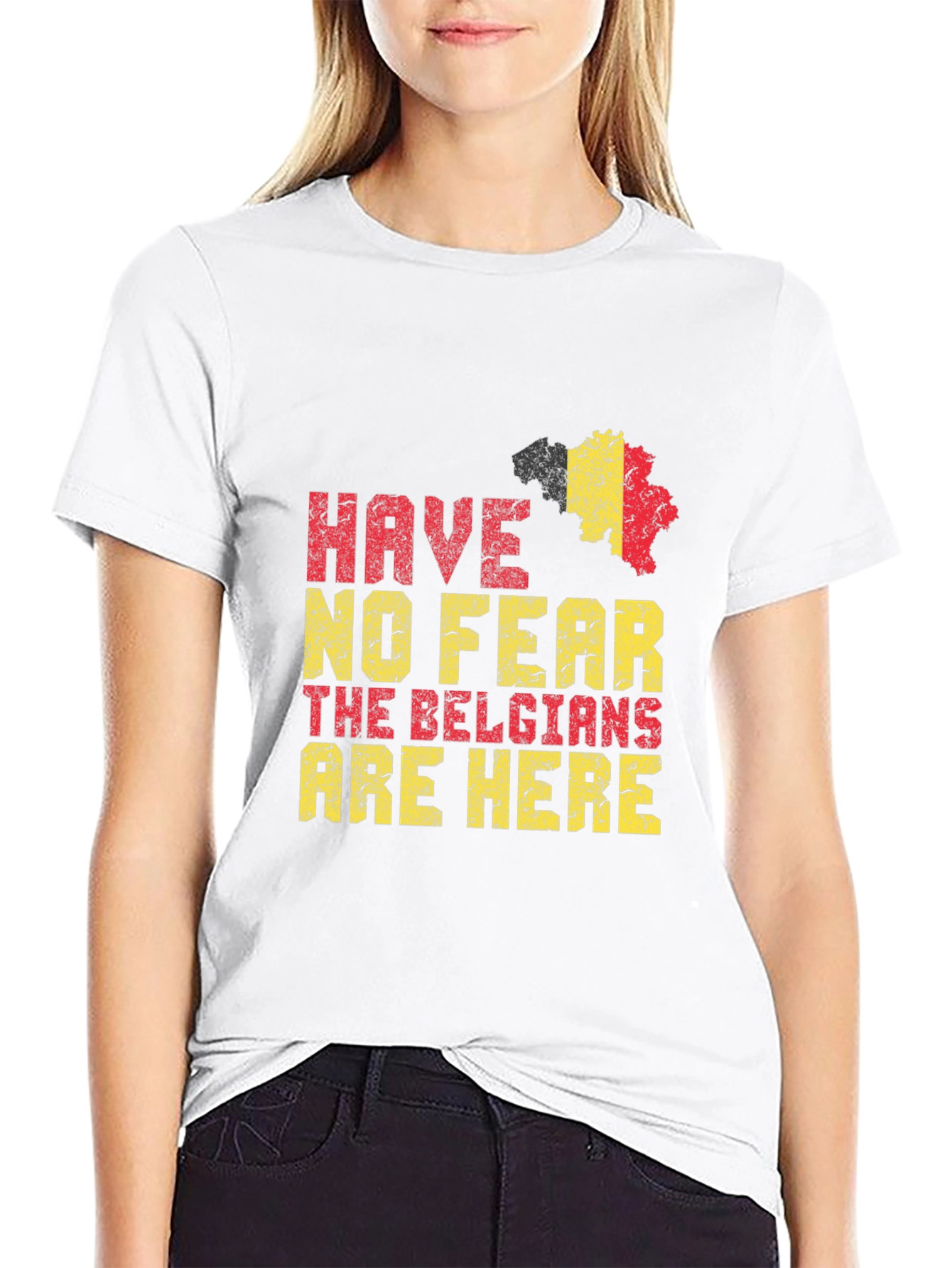 Belgian Pride T-Shirt - Have No Fear Belgians Here