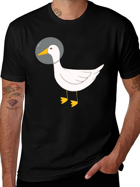 Astronaut Duck Graphic T-Shirt