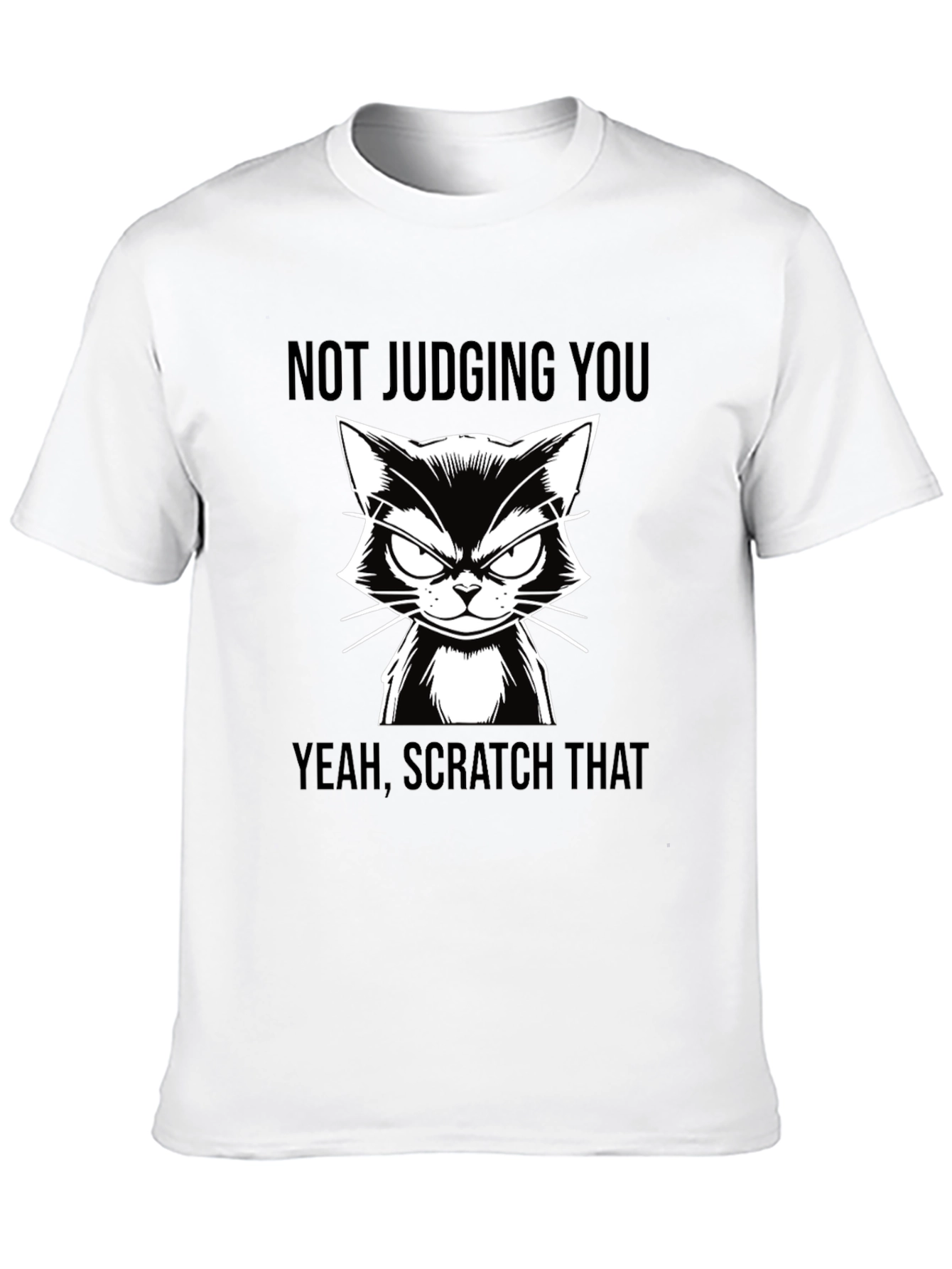 Funny Cat T-Shirt - Not Judging You Tee