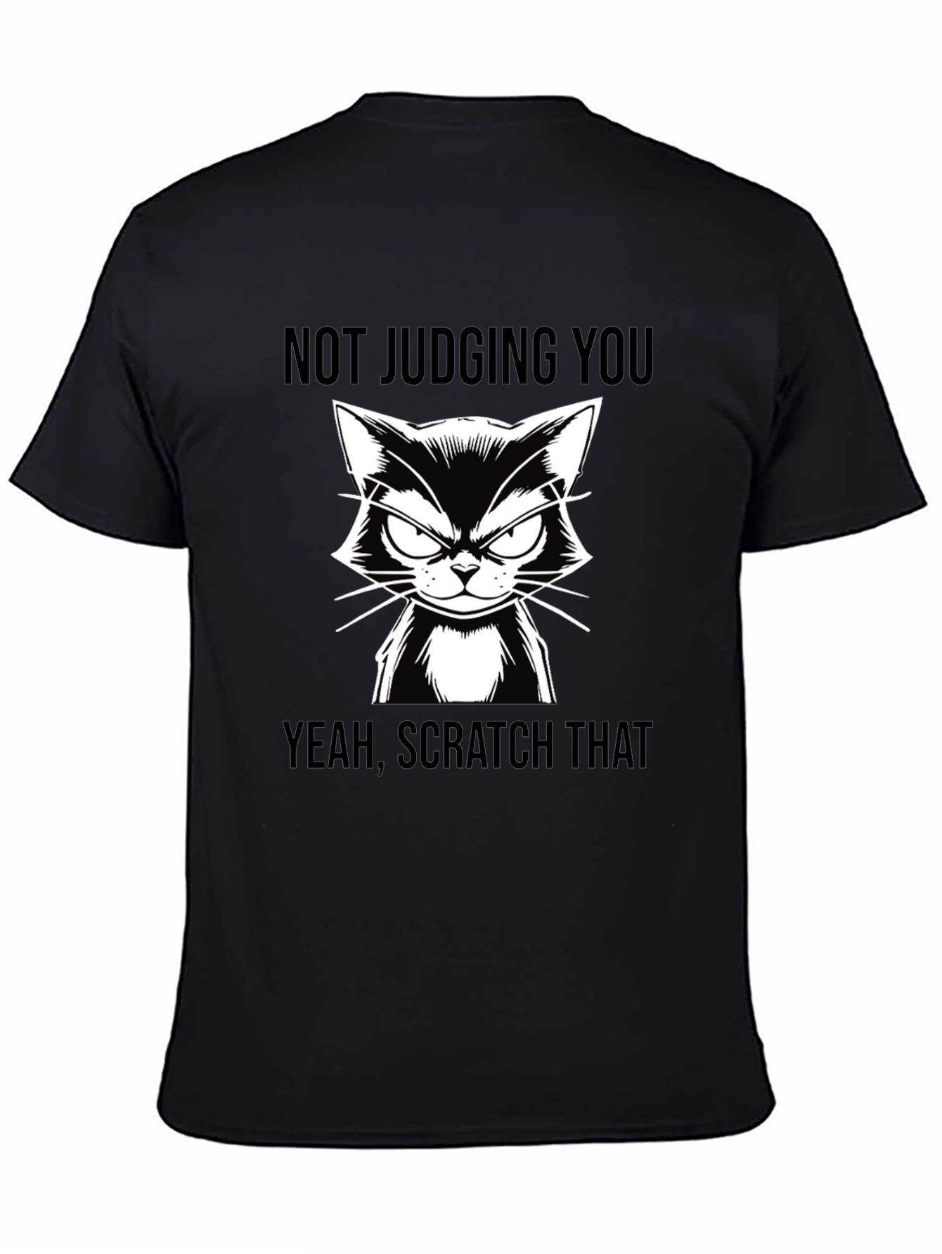 Funny Cat T-Shirt - Not Judging You Tee