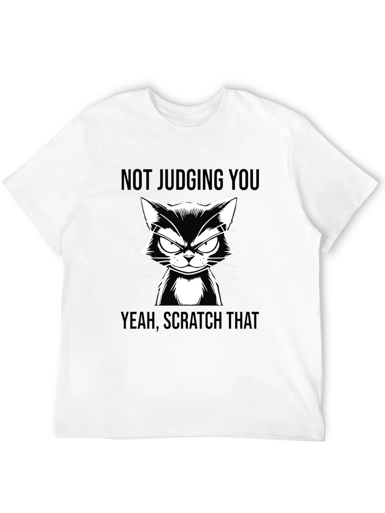 Funny Cat T-Shirt - Not Judging You Tee