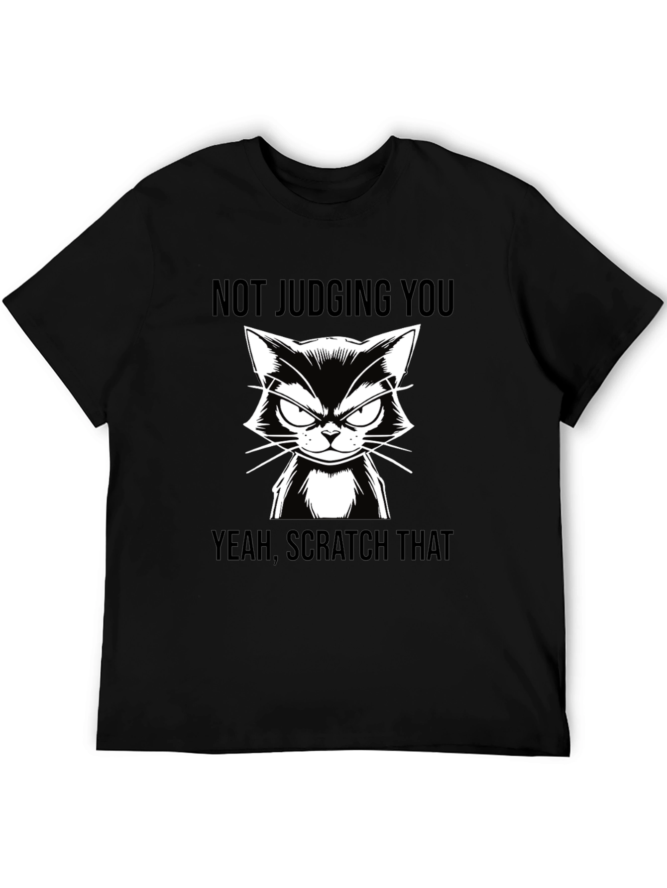 Funny Cat T-Shirt - Not Judging You Tee