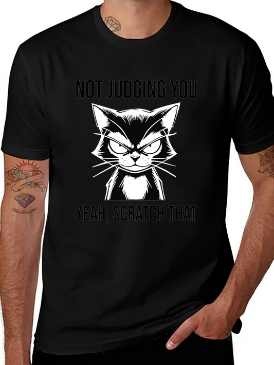 Funny Cat T-Shirt - Not Judging You Tee