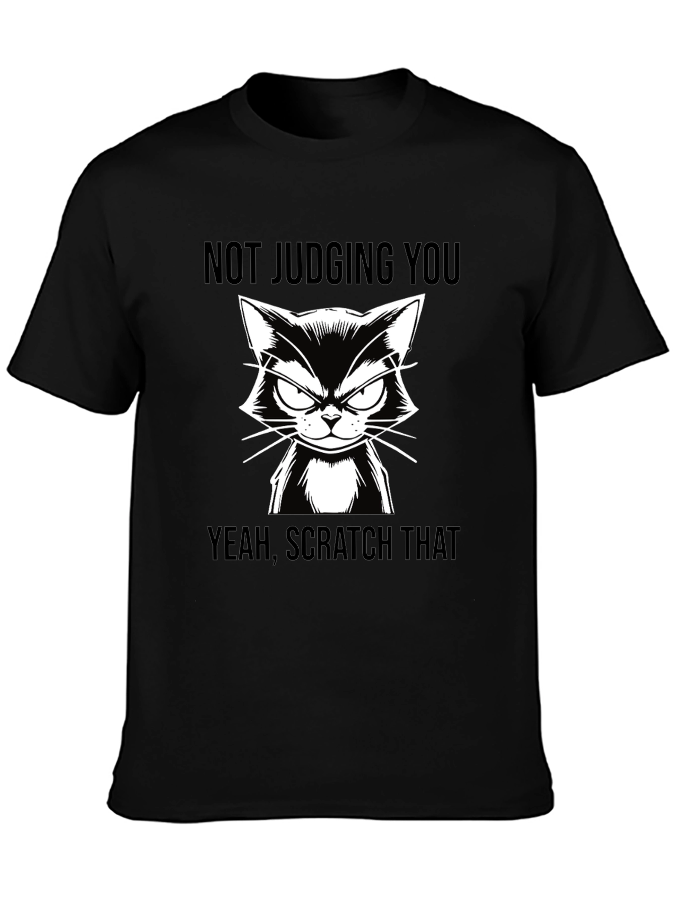 Funny Cat T-Shirt - Not Judging You Tee