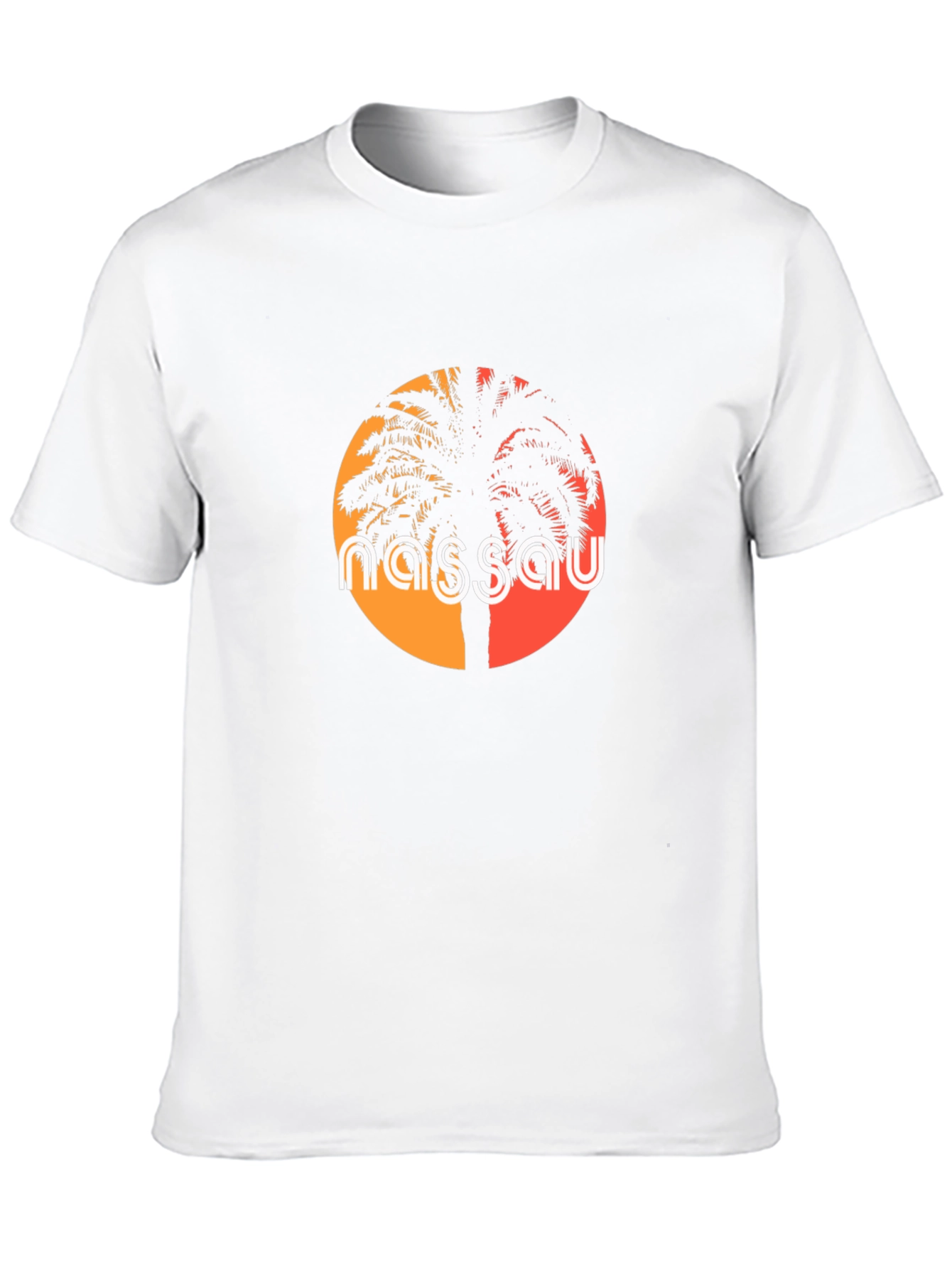 Nassau Palm Graphic Tee - Black