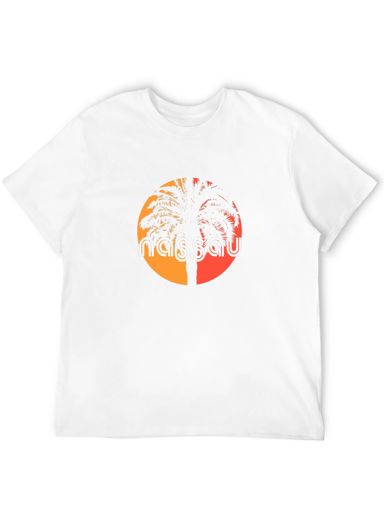 Nassau Palm Graphic Tee - Black