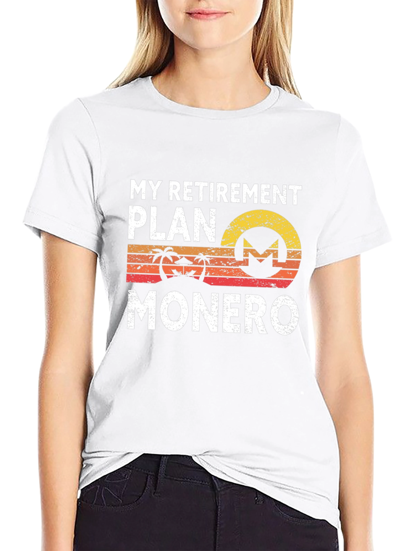 Monero Crypto Retirement Plan T-Shirt