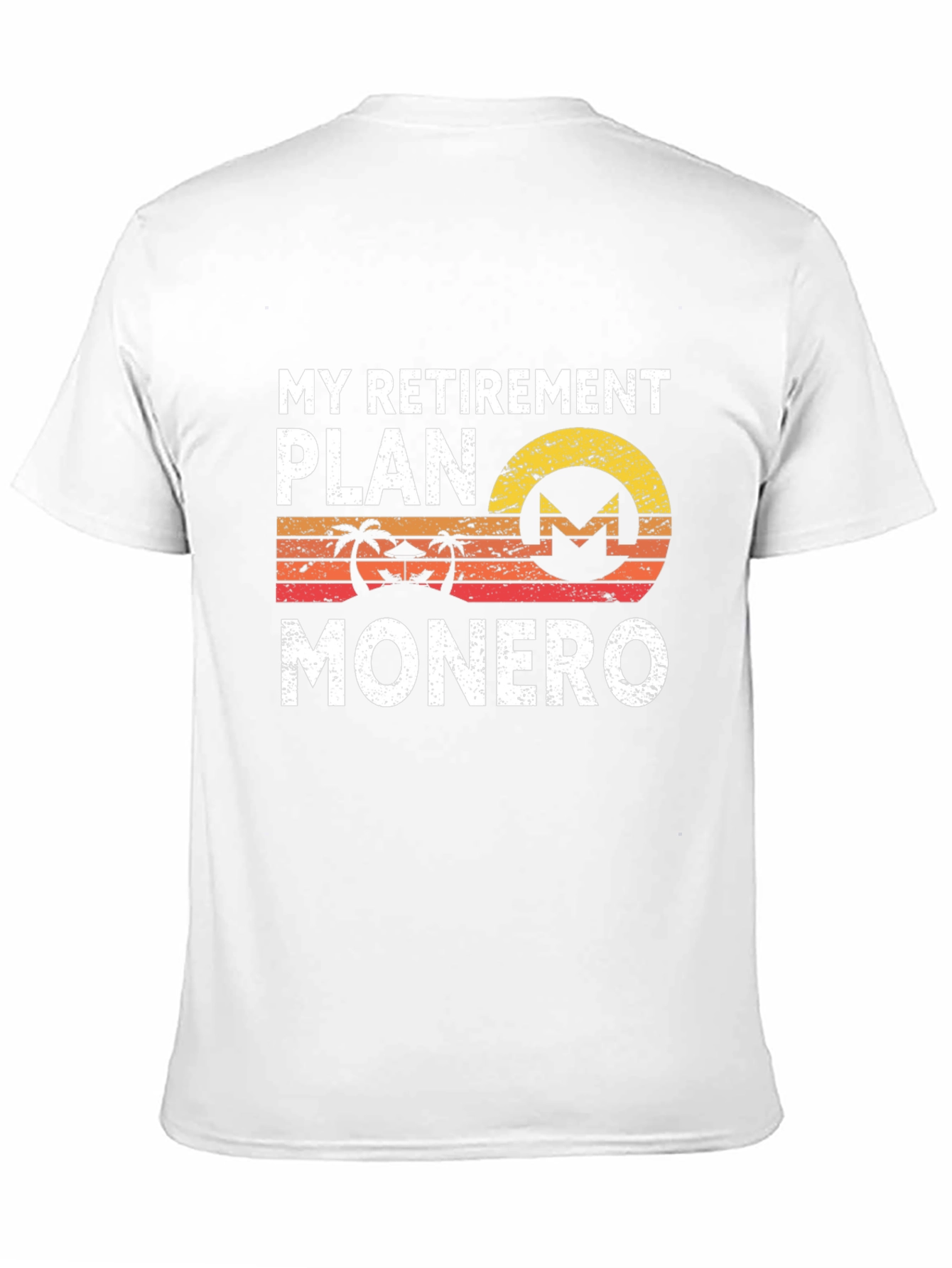 Monero Crypto Retirement Plan T-Shirt