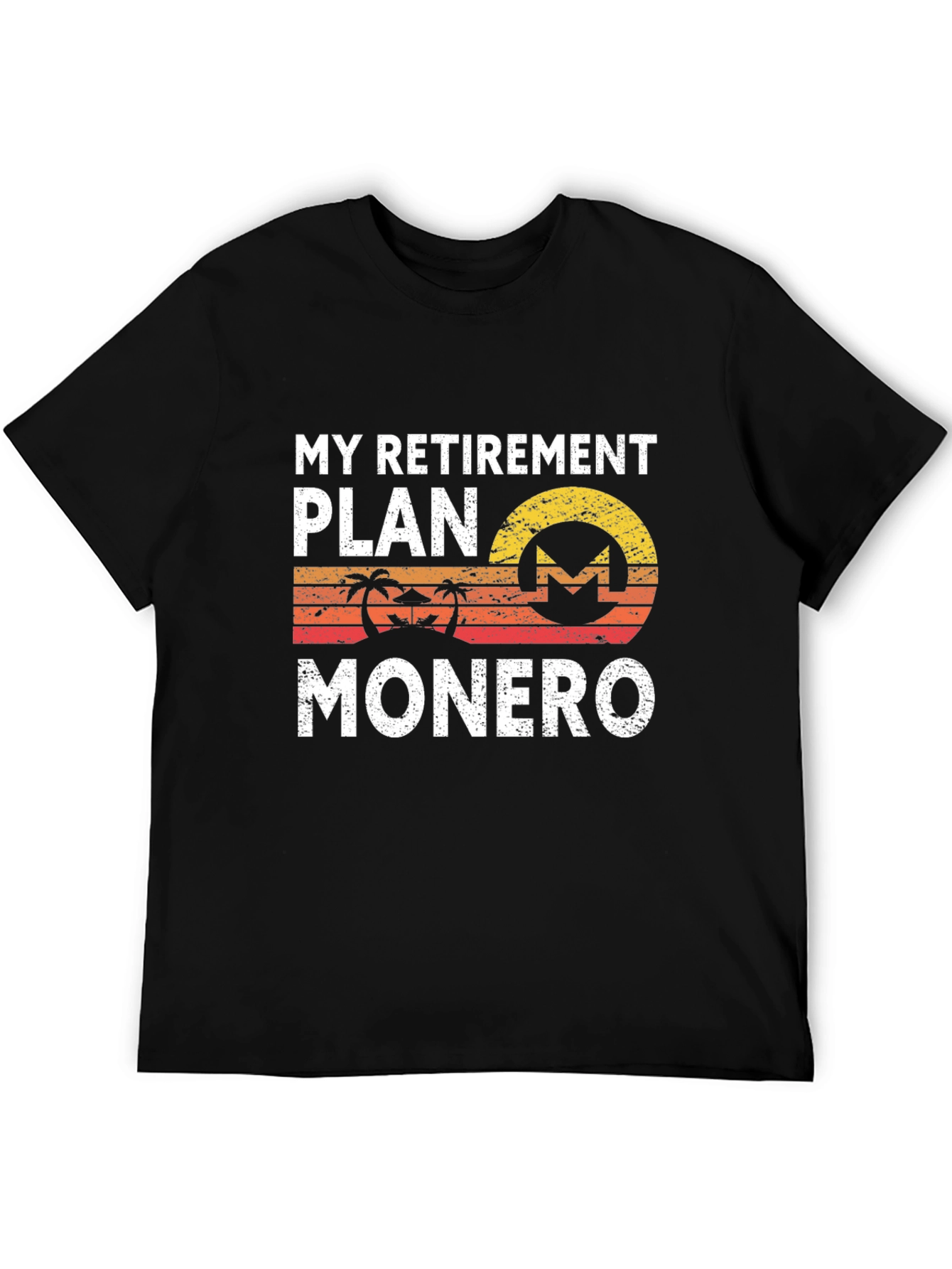 Monero Crypto Retirement Plan T-Shirt