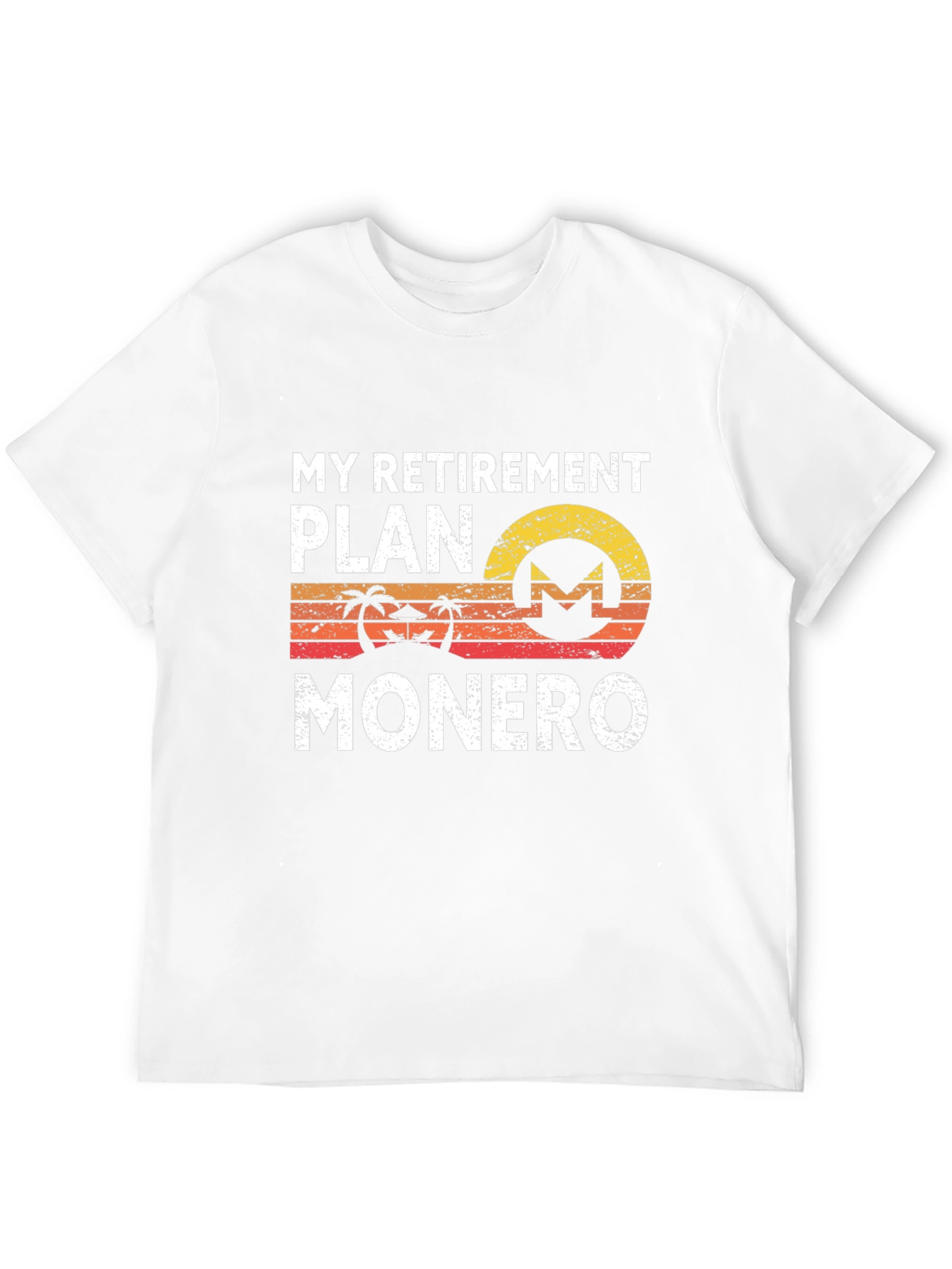Monero Crypto Retirement Plan T-Shirt