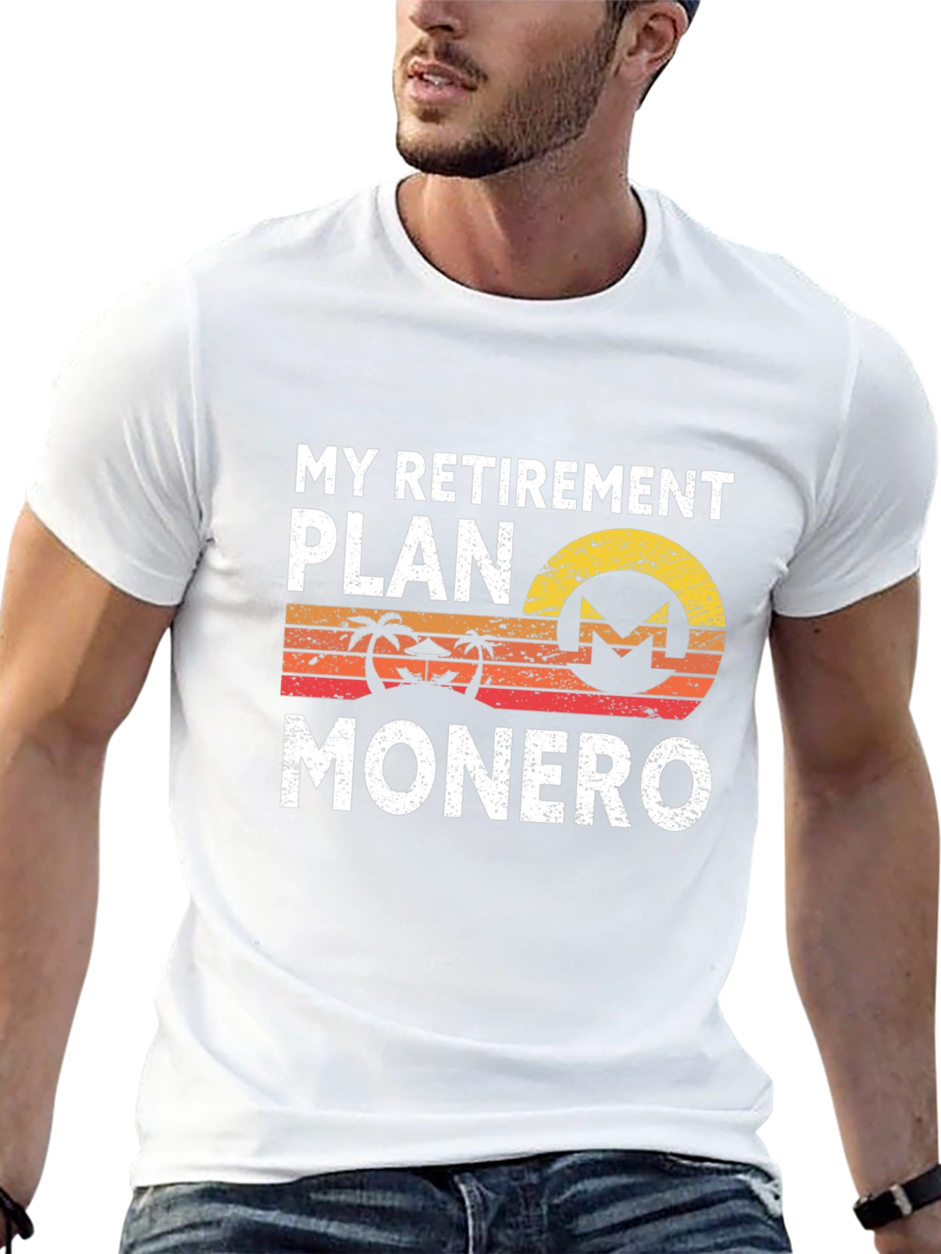 Monero Crypto Retirement Plan T-Shirt