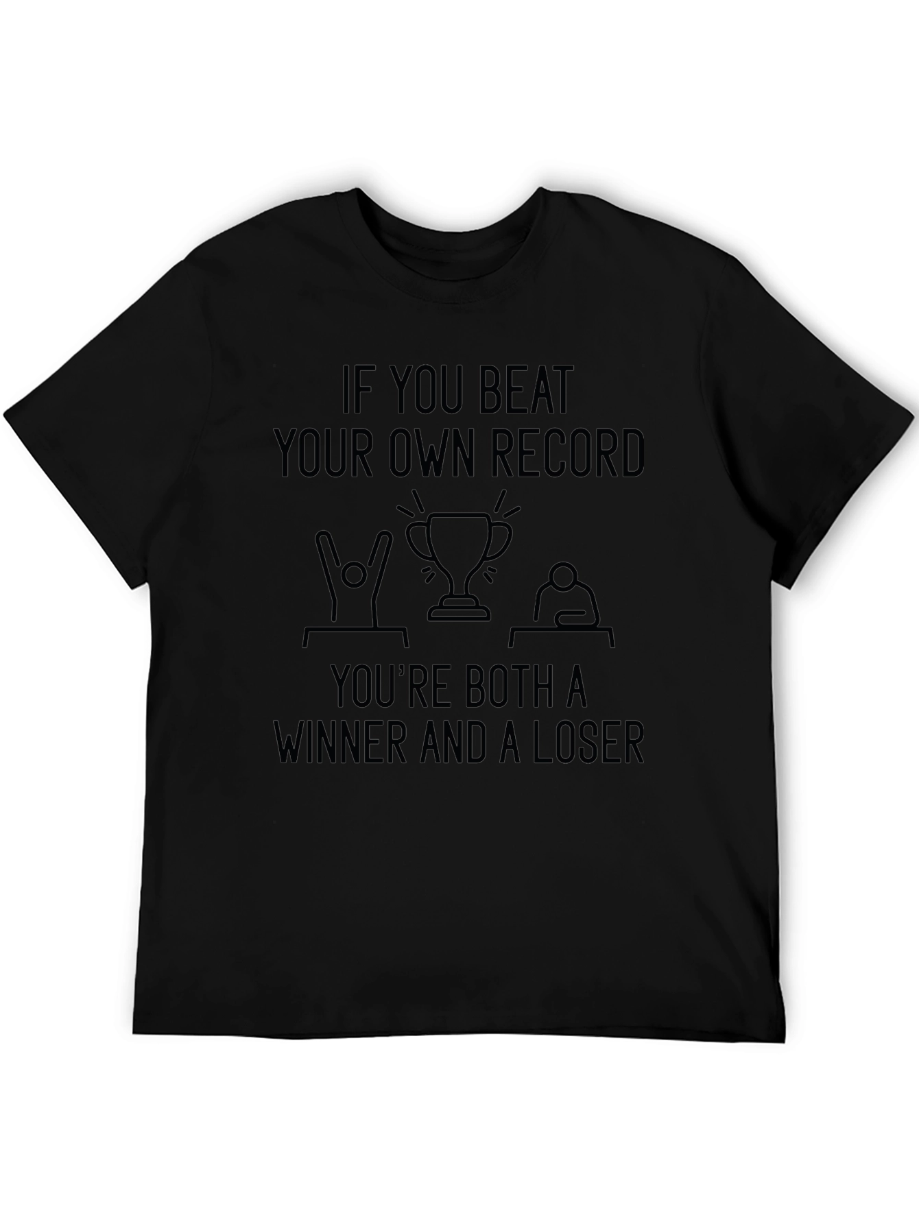 Funny Winner & Loser Graphic Tee