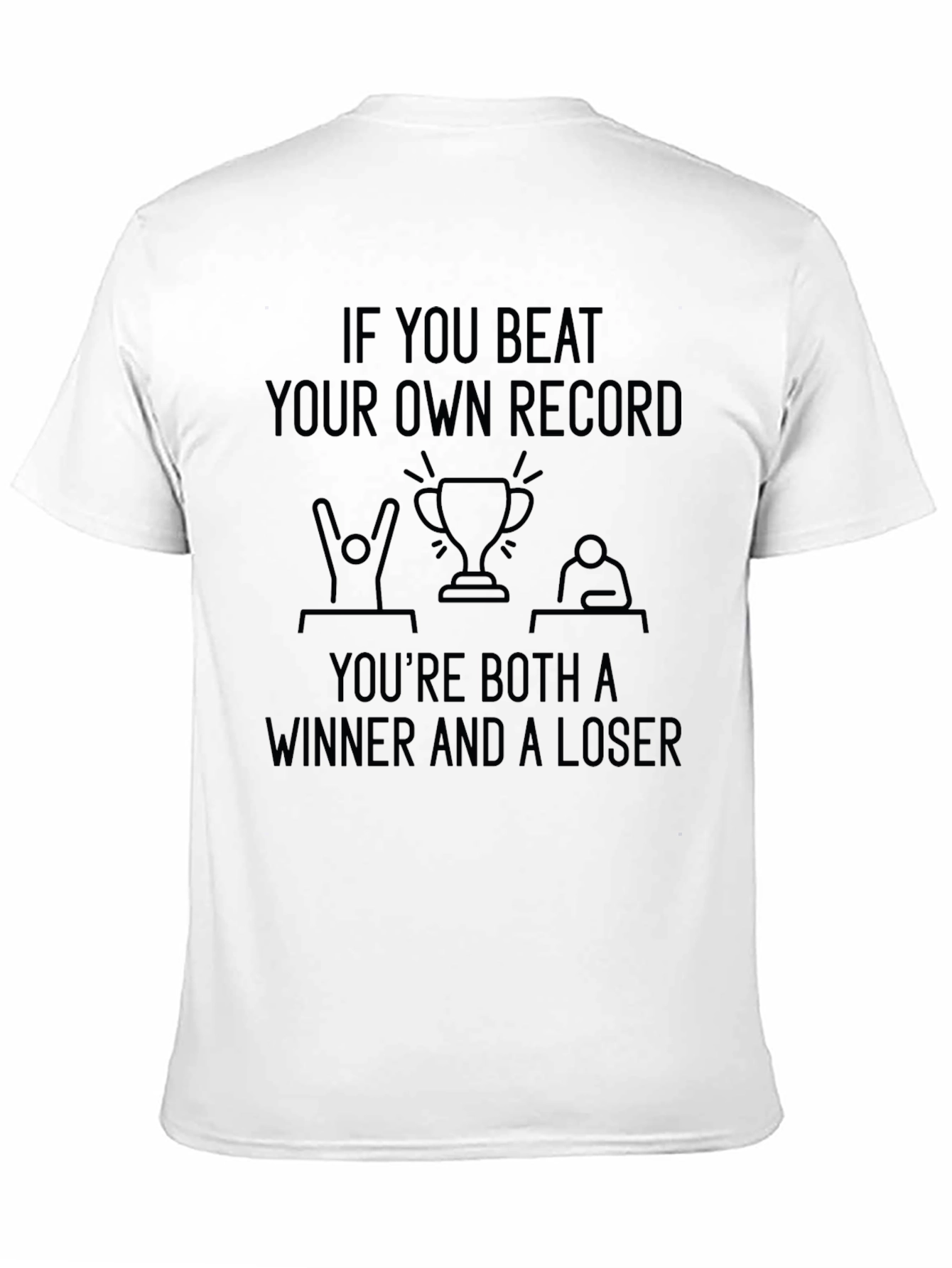 Funny Winner & Loser Graphic Tee