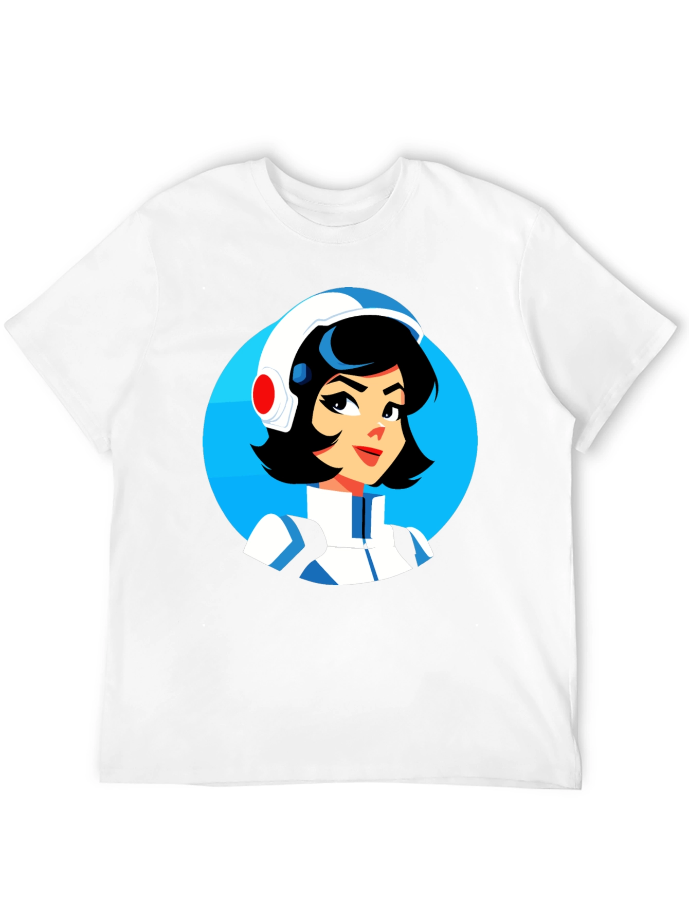 Retro Cartoon Graphic Black T-Shirt