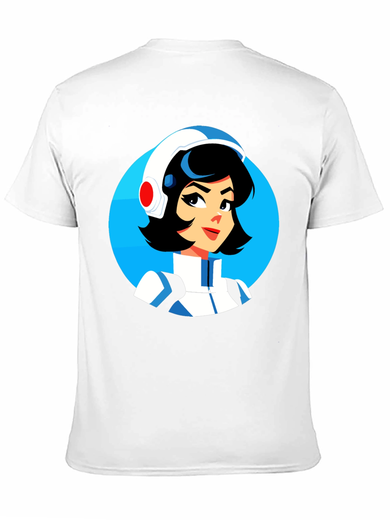 Retro Cartoon Graphic Black T-Shirt