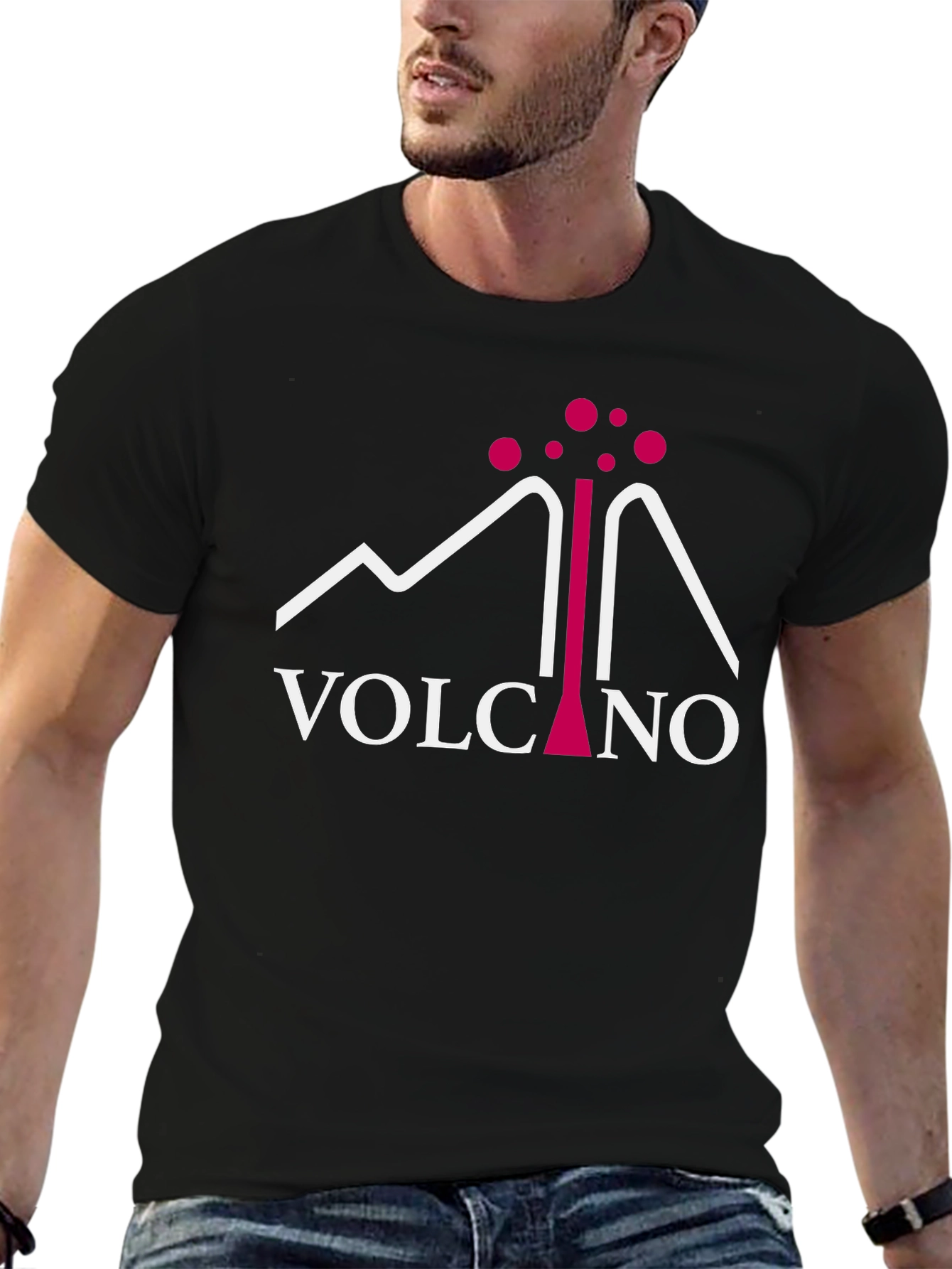 Volcano Graphic Tee - Stylish Casual Wear