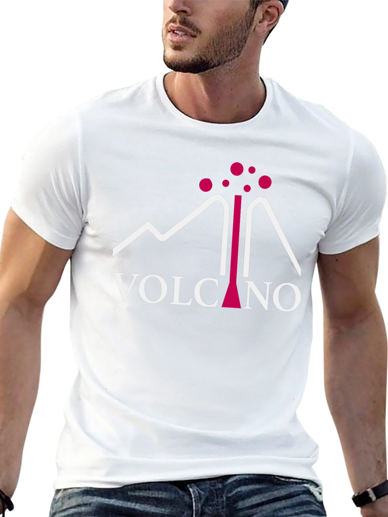 Volcano Graphic Tee - Stylish Casual Wear