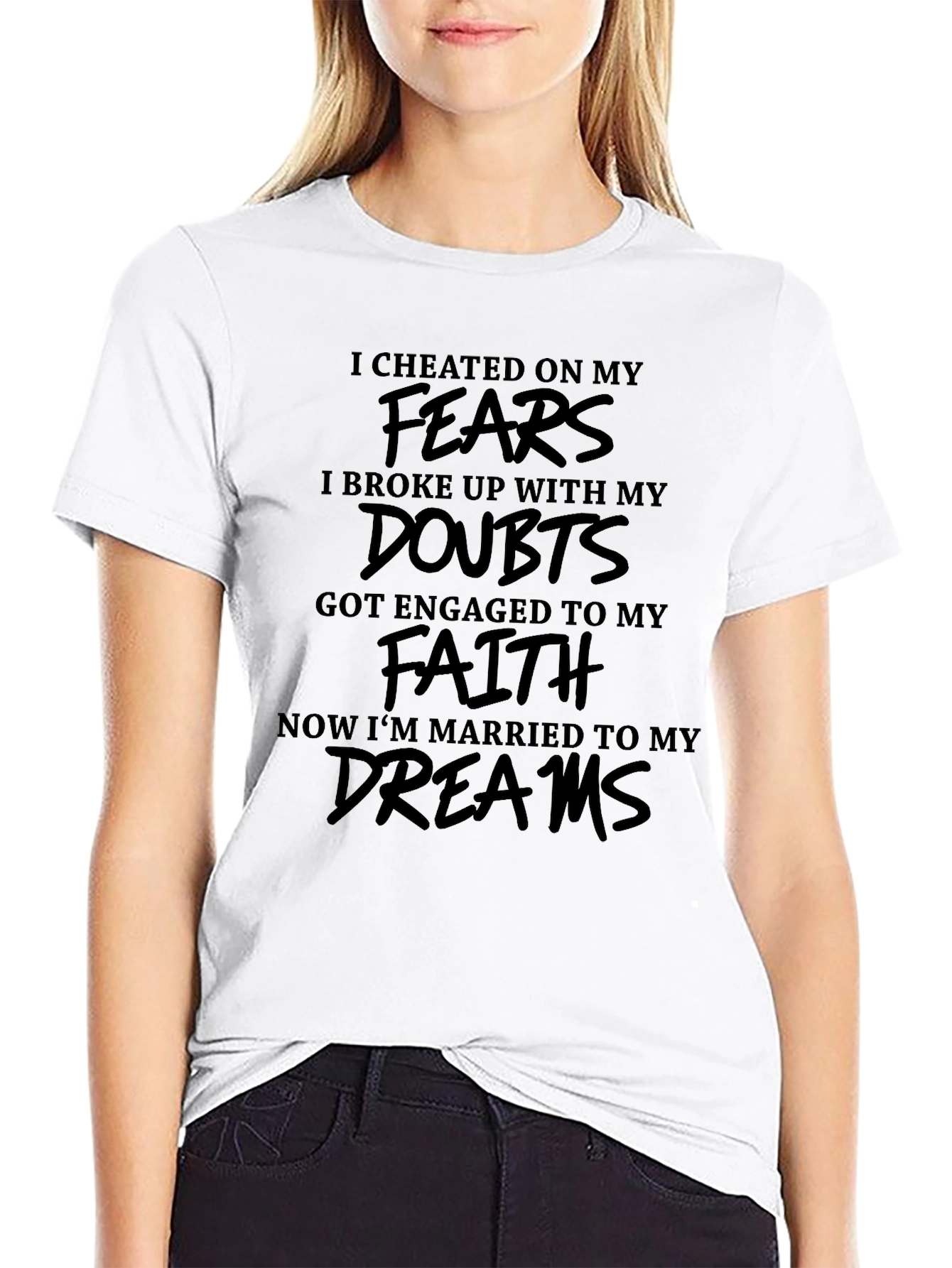I Cheated On My Fears Graphic T-Shirt