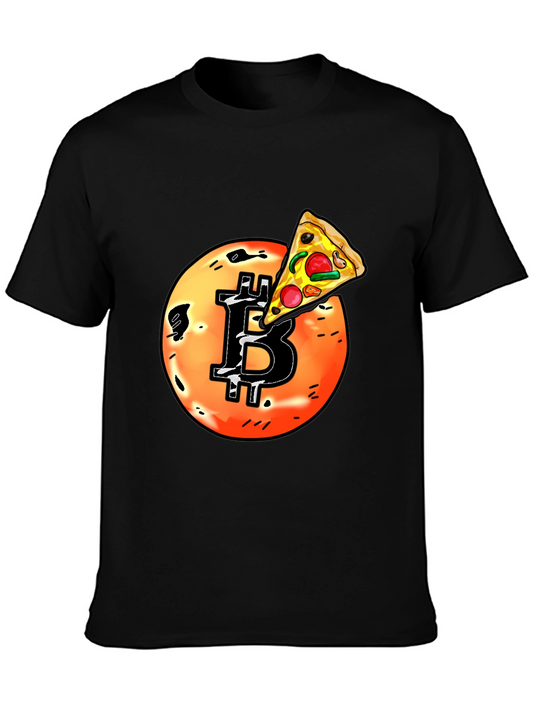 Bitcoin Pizza Day T-Shirt Crypto Lovers Tee