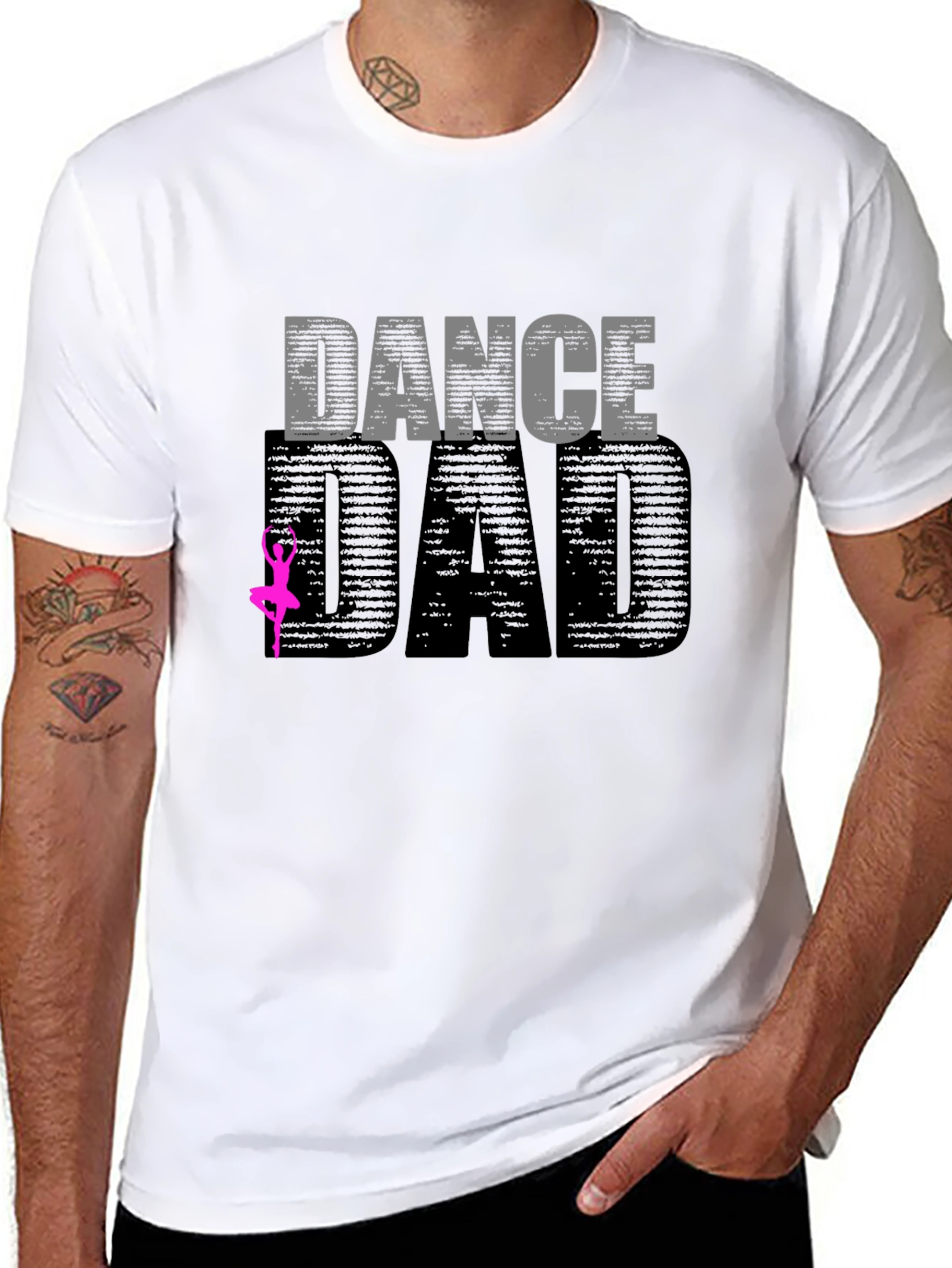 Dance Dad Graphic T-Shirt - Fathers Day Gift