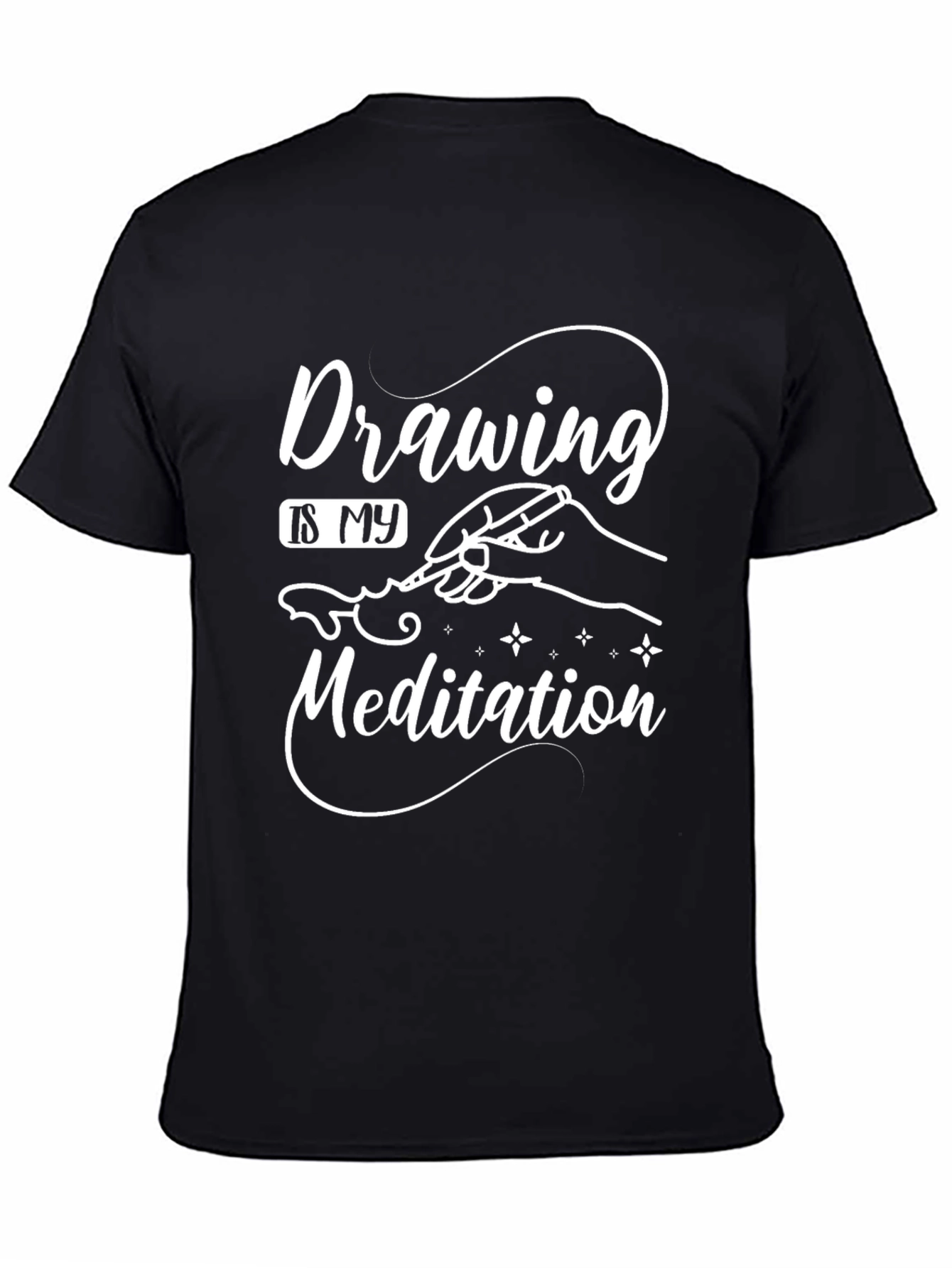 Drawing is My Meditation Graphic Tee