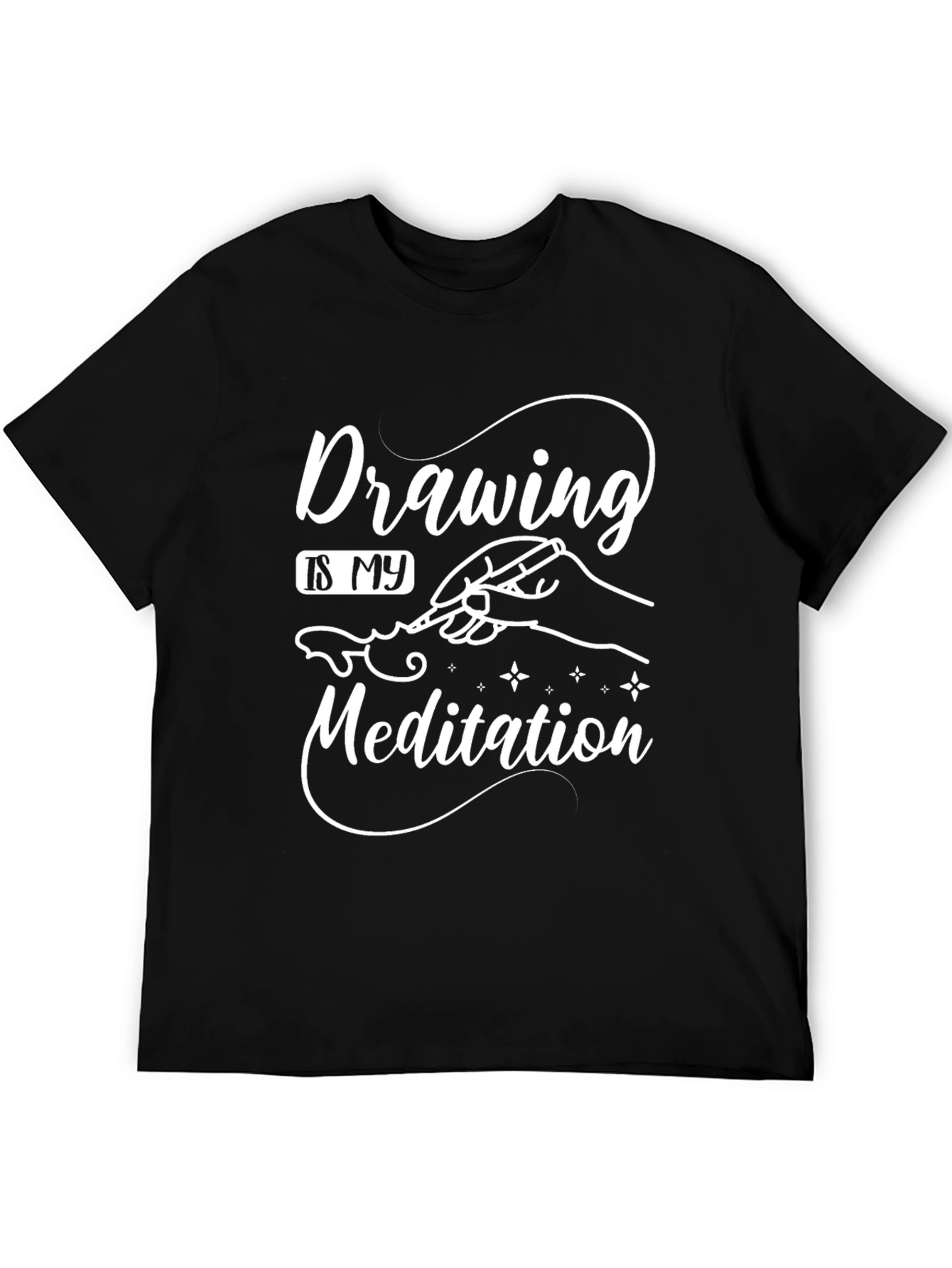 Drawing is My Meditation Graphic Tee