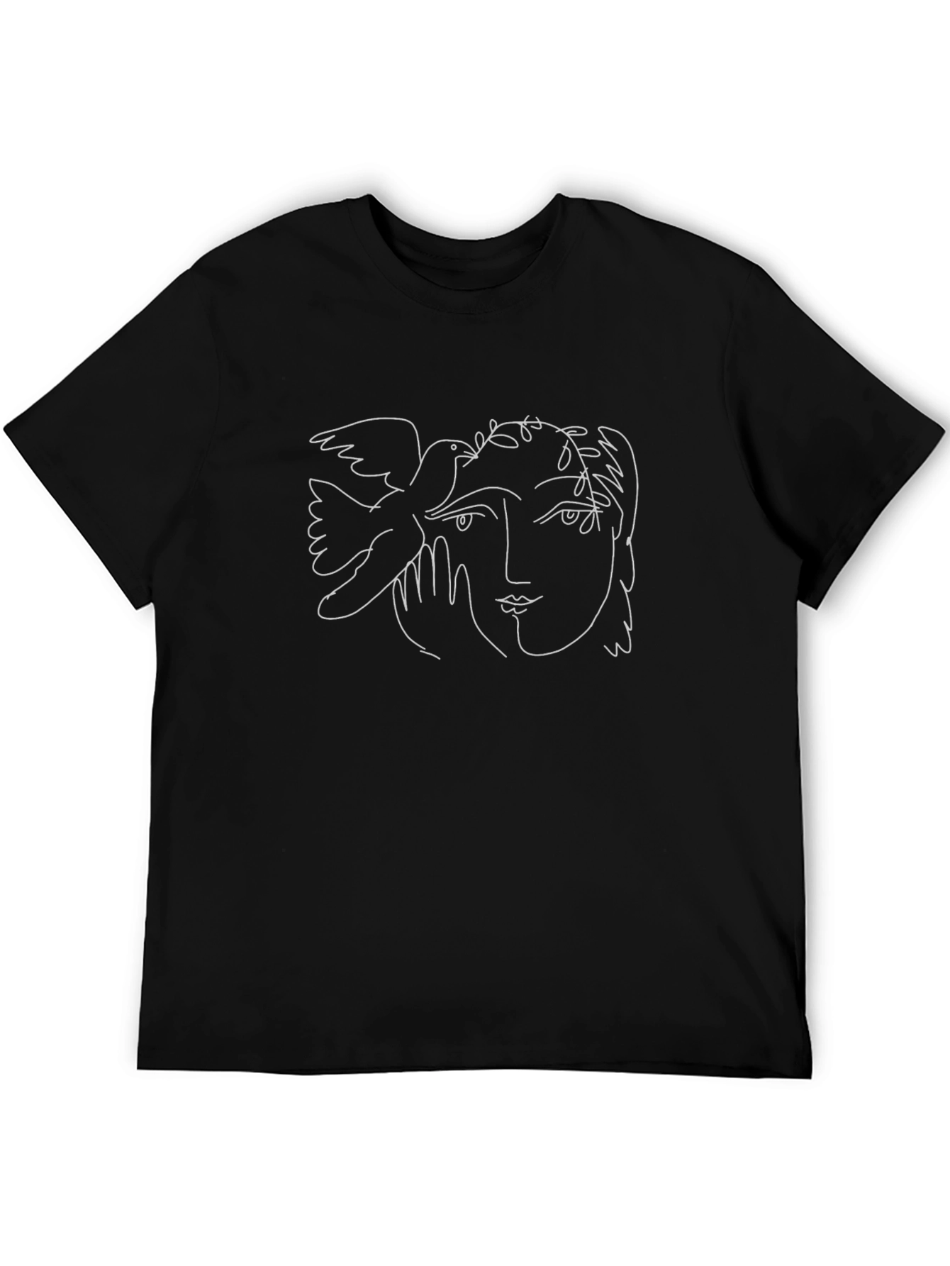 Abstract Art Graphic T-Shirt - Stylish Casual Wear