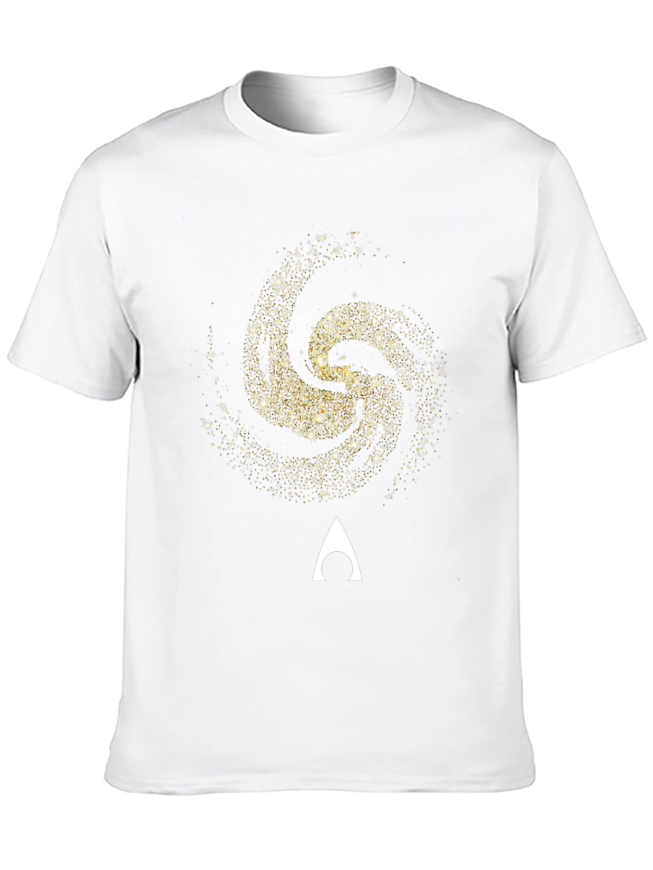 Galaxy T-Shirt: Aquaman Logo Black Tee