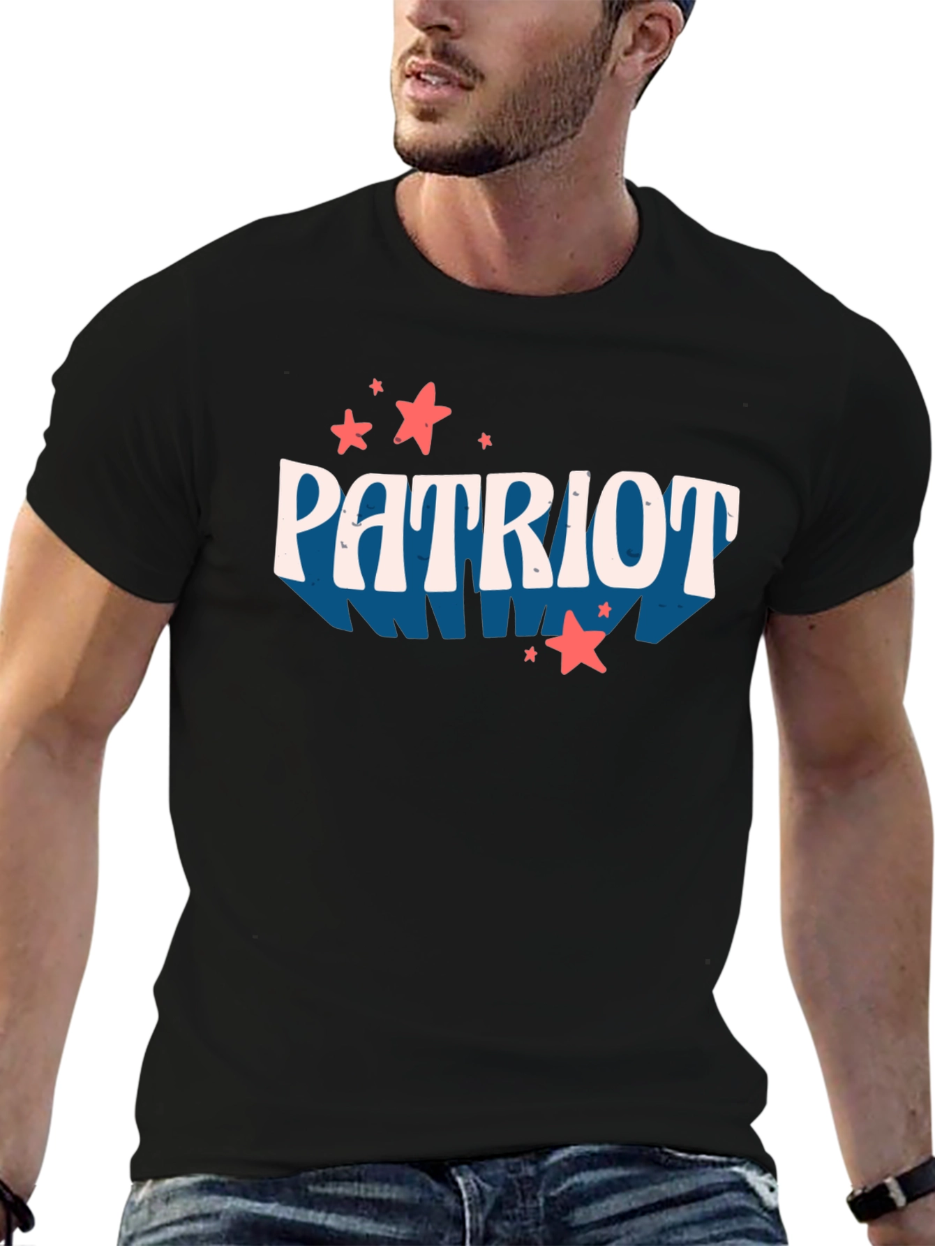Patriot Graphic T-Shirt - Patriotic USA Tee