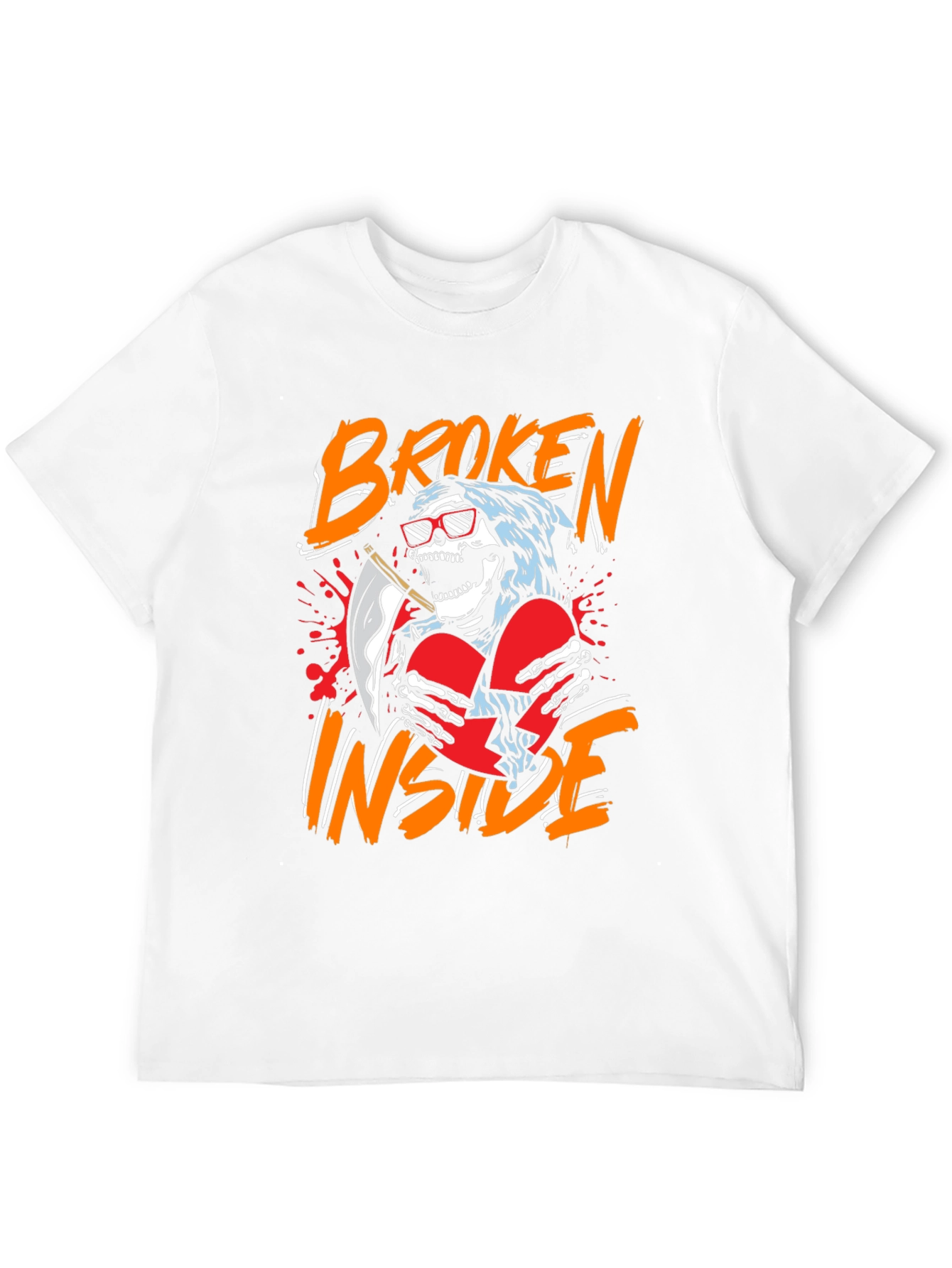 Broken Inside Graphic T-Shirt