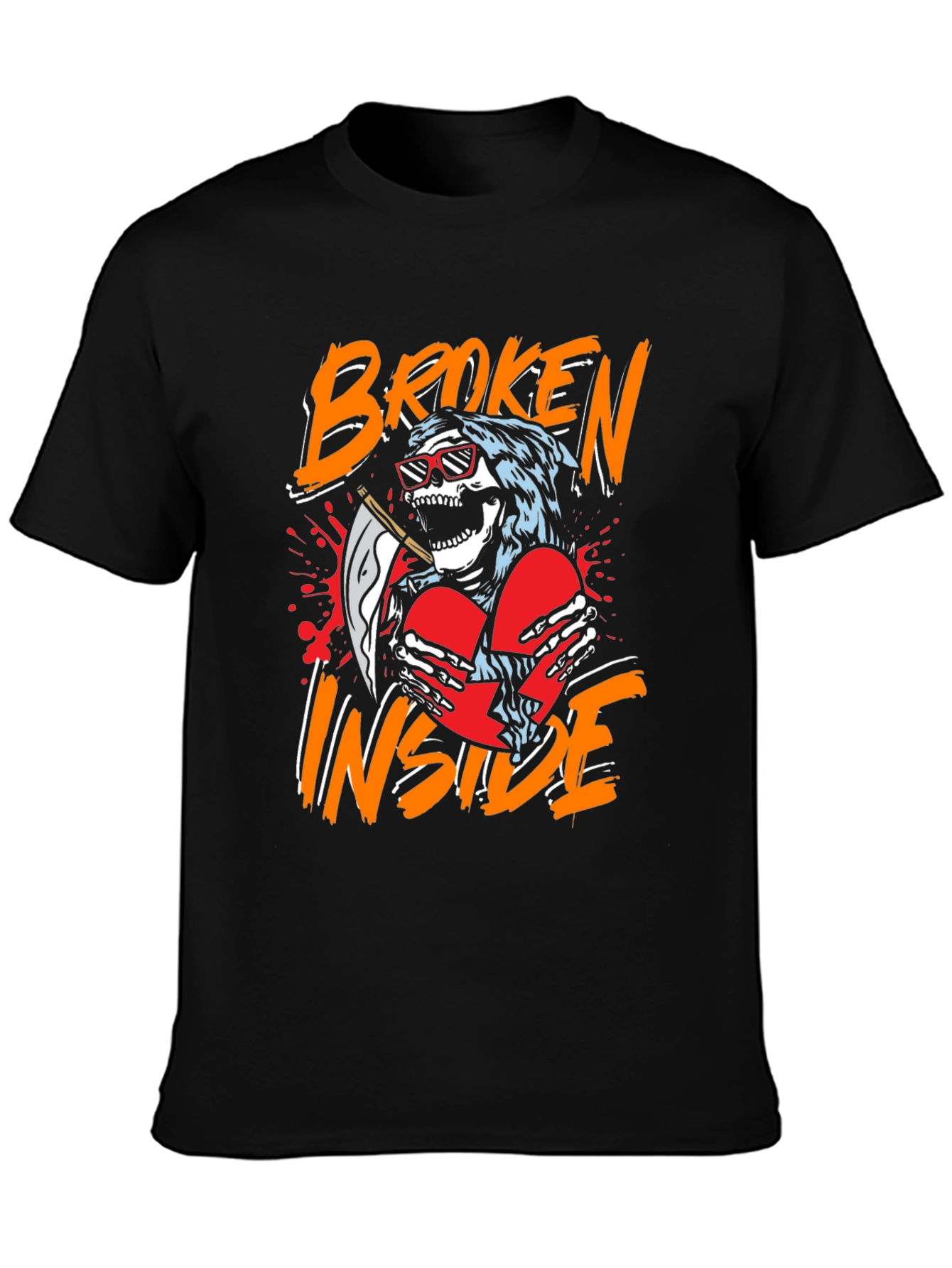Broken Inside Graphic T-Shirt