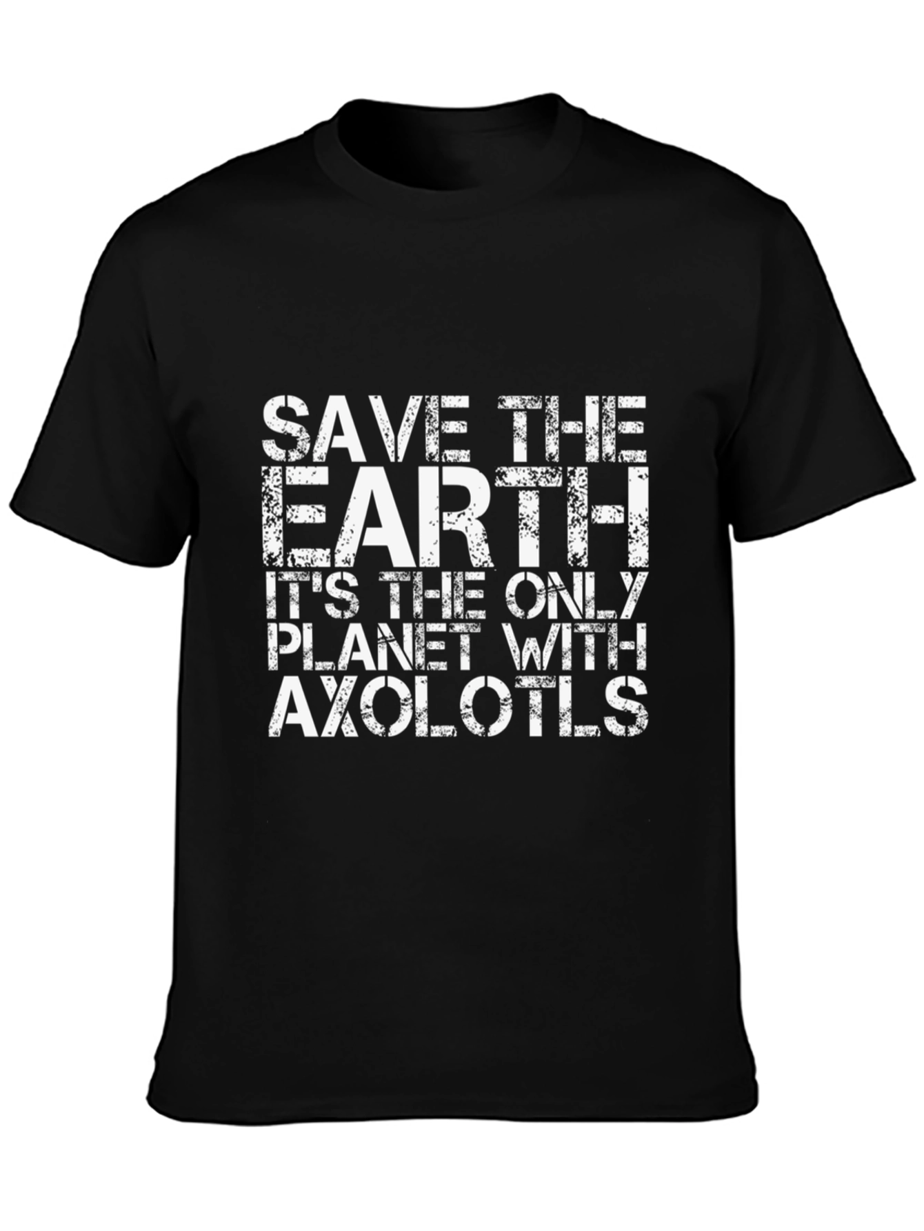 Save the Earth Axolotl T-Shirt