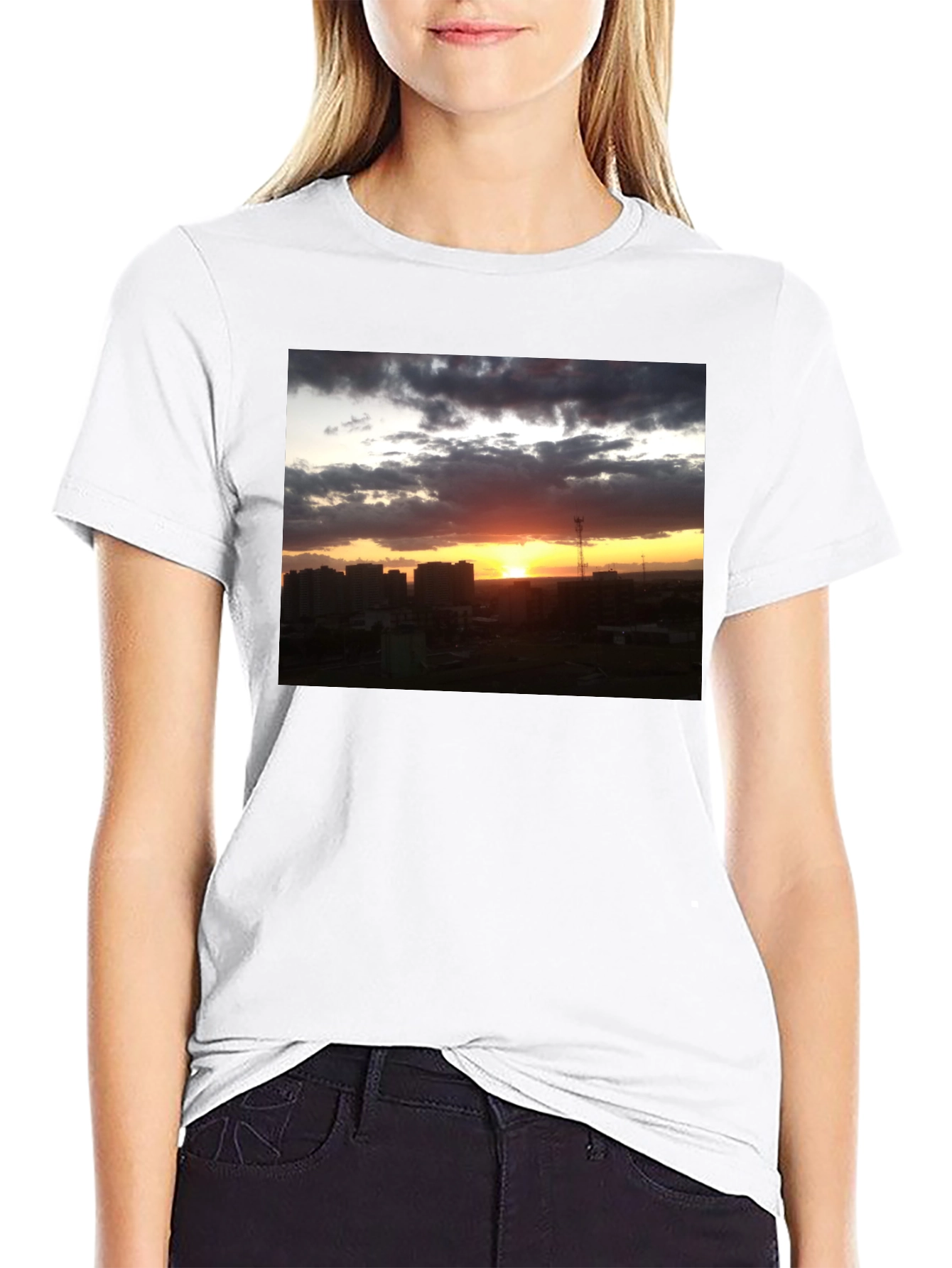 Sunset Cityscape T-Shirt
